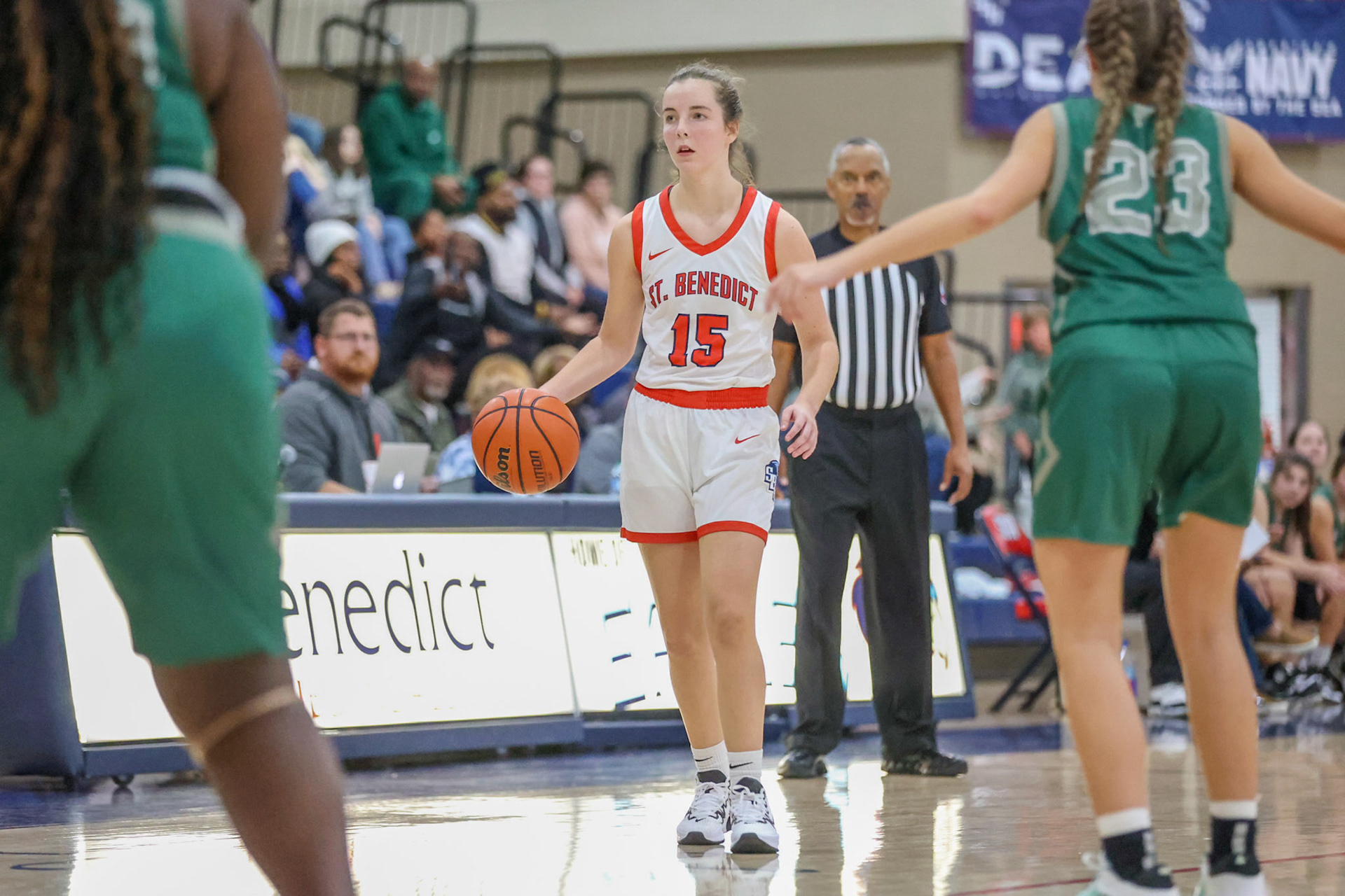SBA Basketball vs FACS on Friday, Nov. 18, 2022. (Ryan Beatty/SBA)