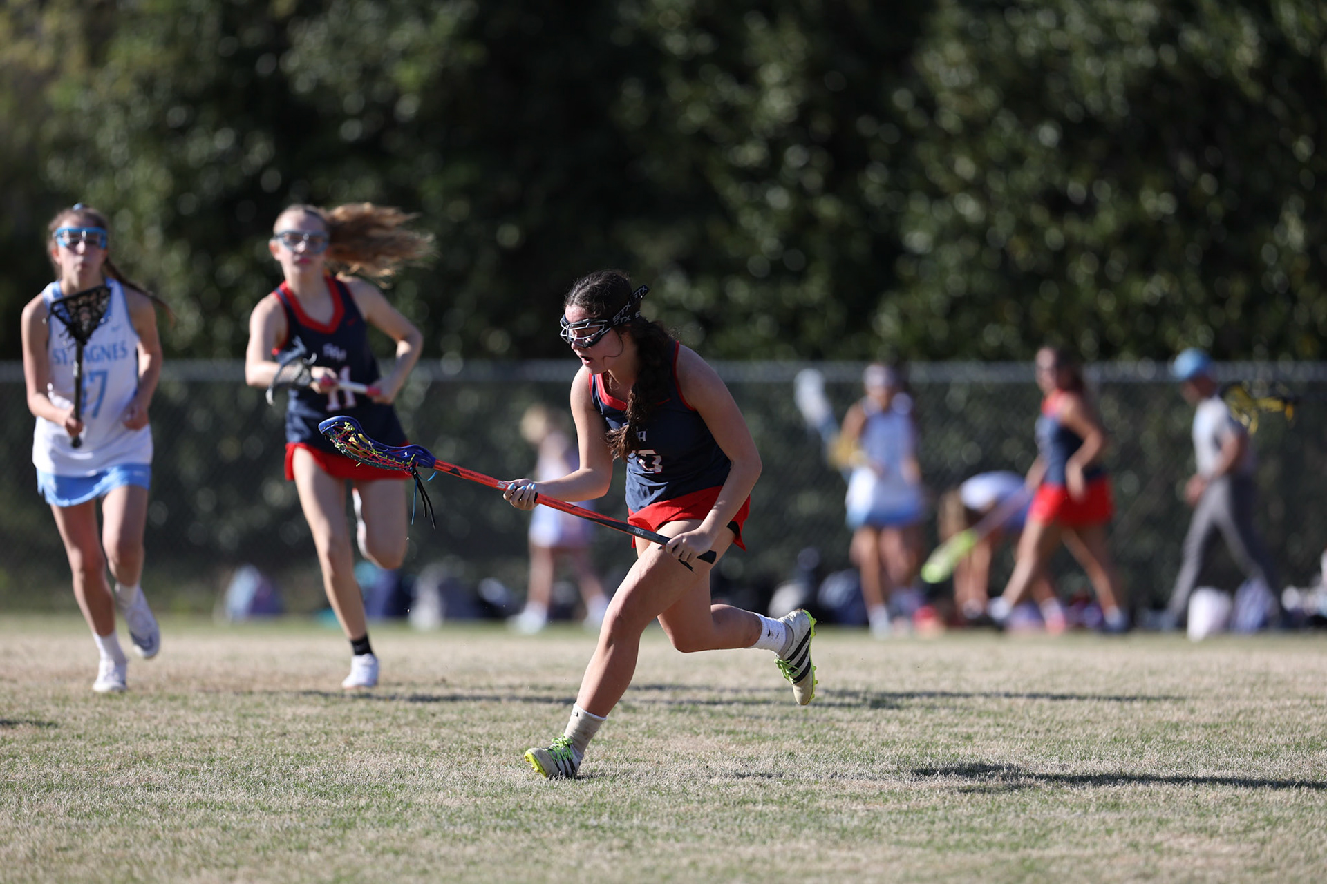 St. Benedict Girls Lacrosse vs St. Agnes on April 5, 2022 at St. Agnes Academy in Memphis, TN. (Ryan Beatty/SBA)