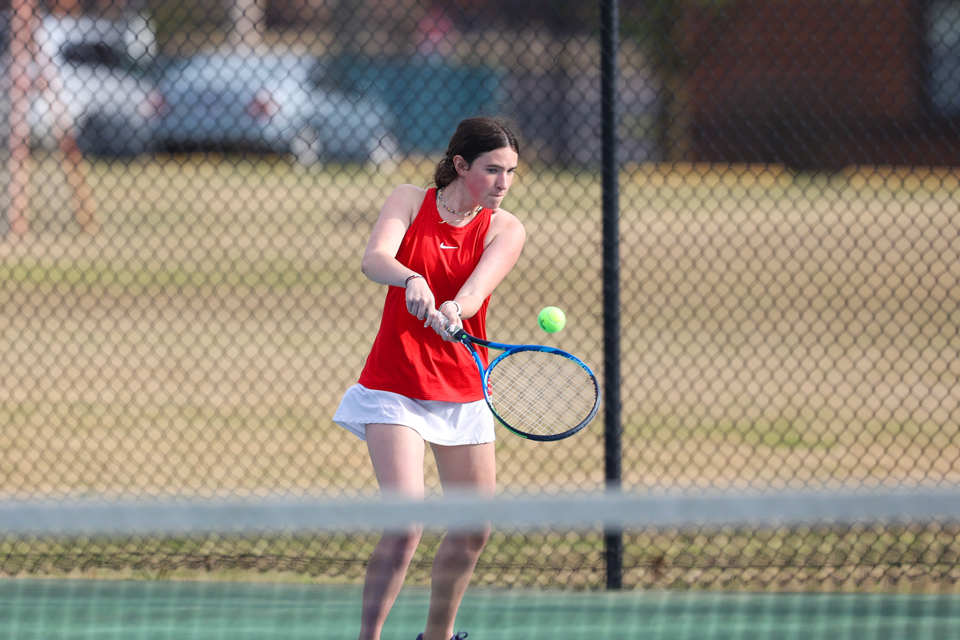 SBA Tennis vs Briacrest on Monday, April 3, 2023. (Ryan Beatty Photo)