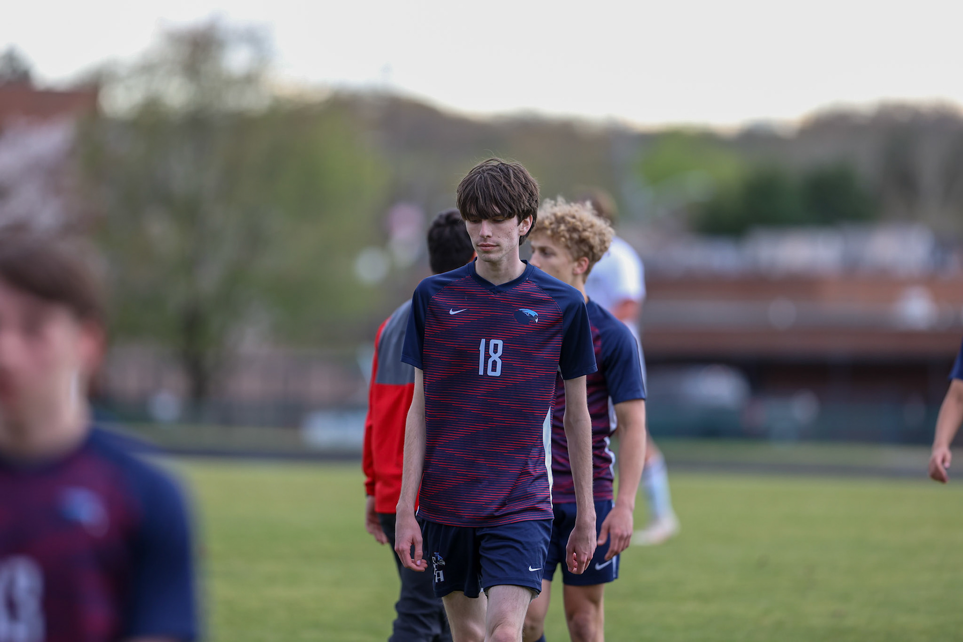 St. Benedict Soccer vs Millington on April 7, 2022 at St. Benedict At Auburndale High School in Memphis, TN. (Ryan Beatty/SBA)