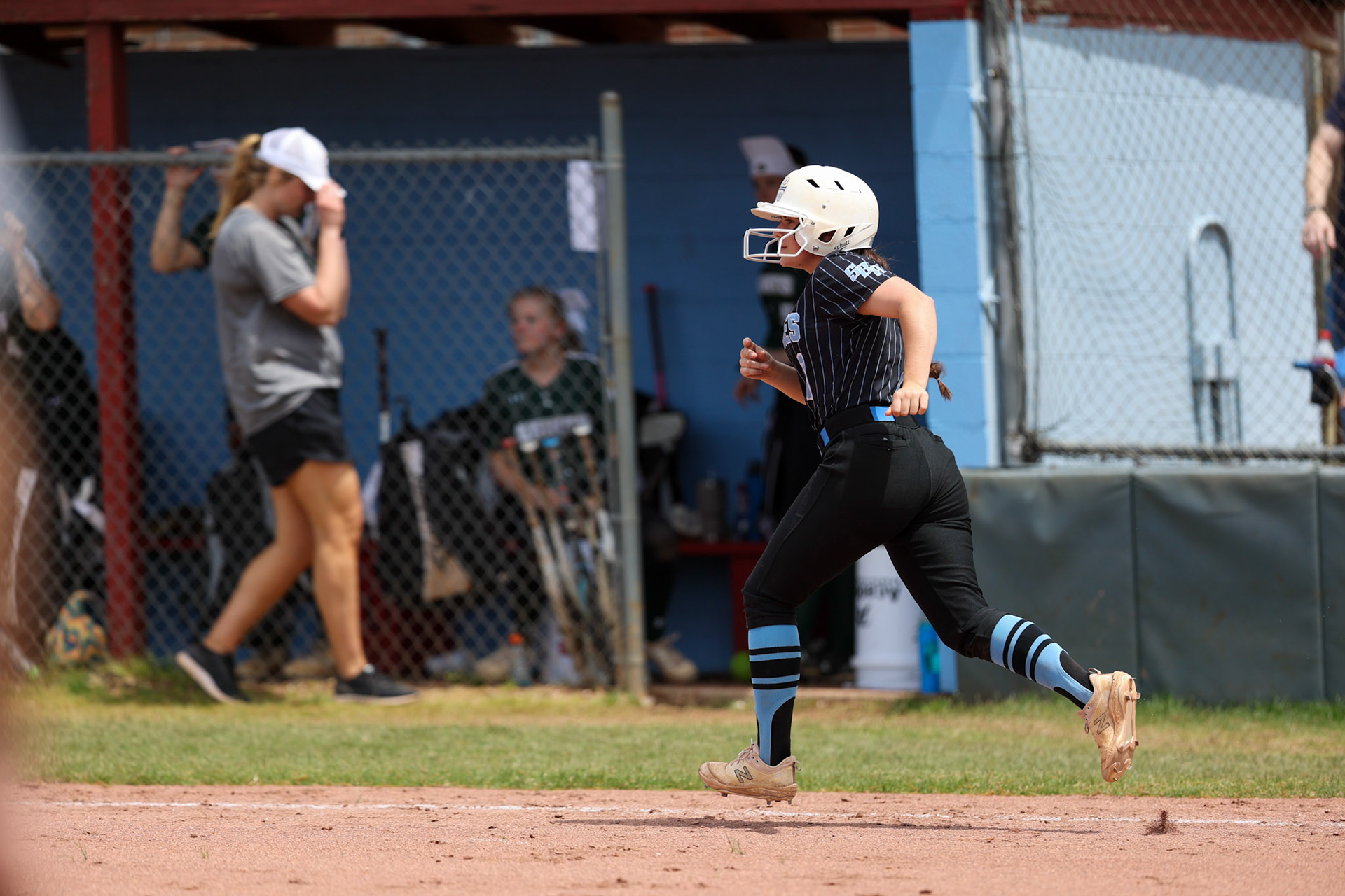 St. Benedict Softball vs Briarcrest at St. Benedict at Auburndale High School on April 23, 2022.  (Ryan Beatty/SBA)