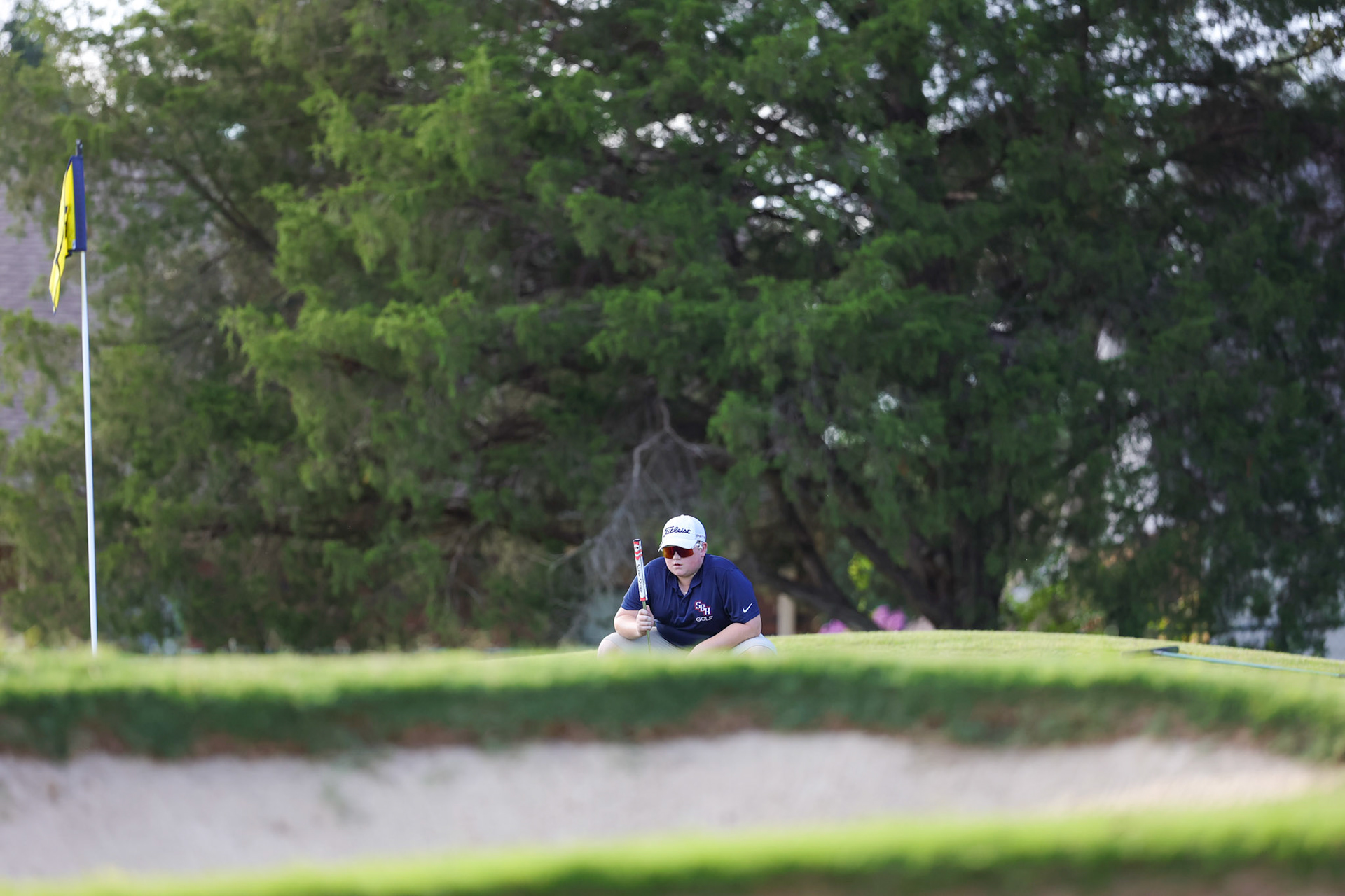 St. Benedict Boys Golf at Colonial on August 30, 2022. (Ryan Beatty/SBA)