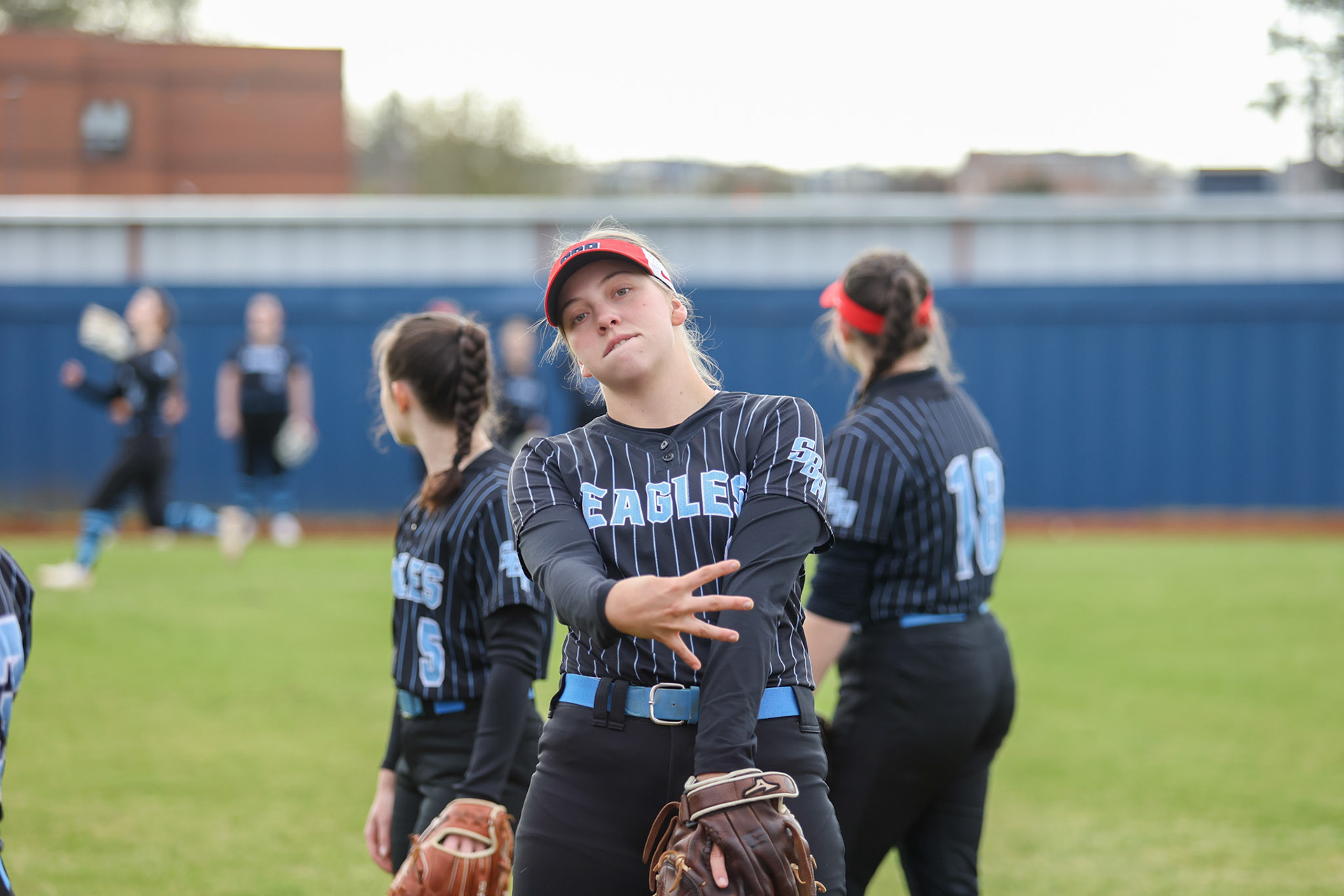 St. Benedict Softball vs St. Agnes Academy on Wednesday April 6, 2022 at St. Benedict At Auburndale High School in Memphis, TN. (Ryan Beatty/SBA)