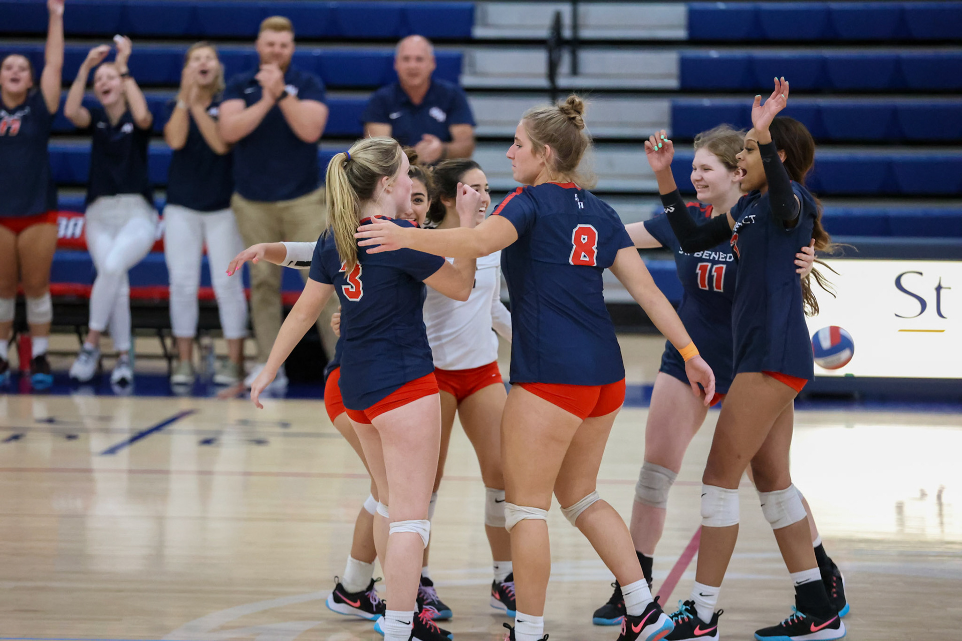 St. Benedict Volleyball vs West Memphis at St. Benedict on Monday, September 12, 2022. (Ryan Beatty/SBA)