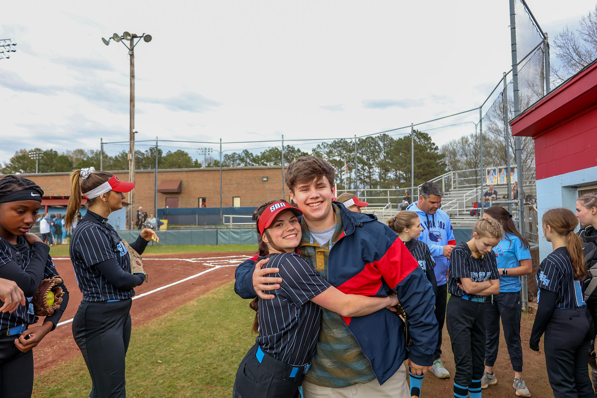 St. Benedict Softball vs St. Agnes Academy on Wednesday April 6, 2022 at St. Benedict At Auburndale High School in Memphis, TN. (Ryan Beatty/SBA)