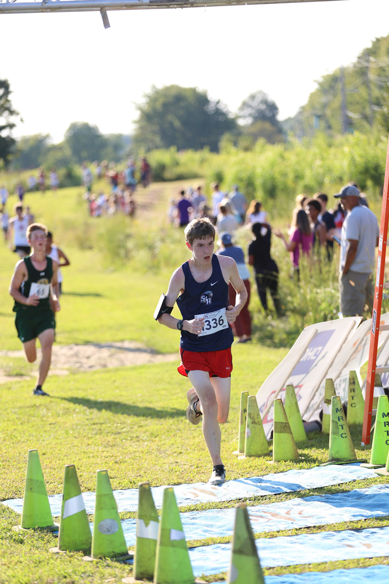 St. Benedict Cross Country MYA Meet 1 at Shelby Farms on Wednesday, September 14, 2022. (Ryan Beatty/SBA)