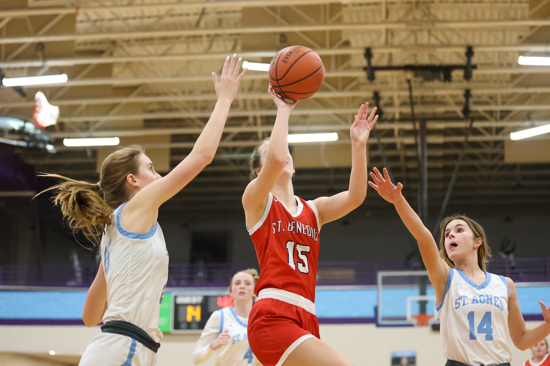SBA Girls Basketball vs St. Agnes on Monday, January 23, 2022. (Ryan Beatty Photo)
