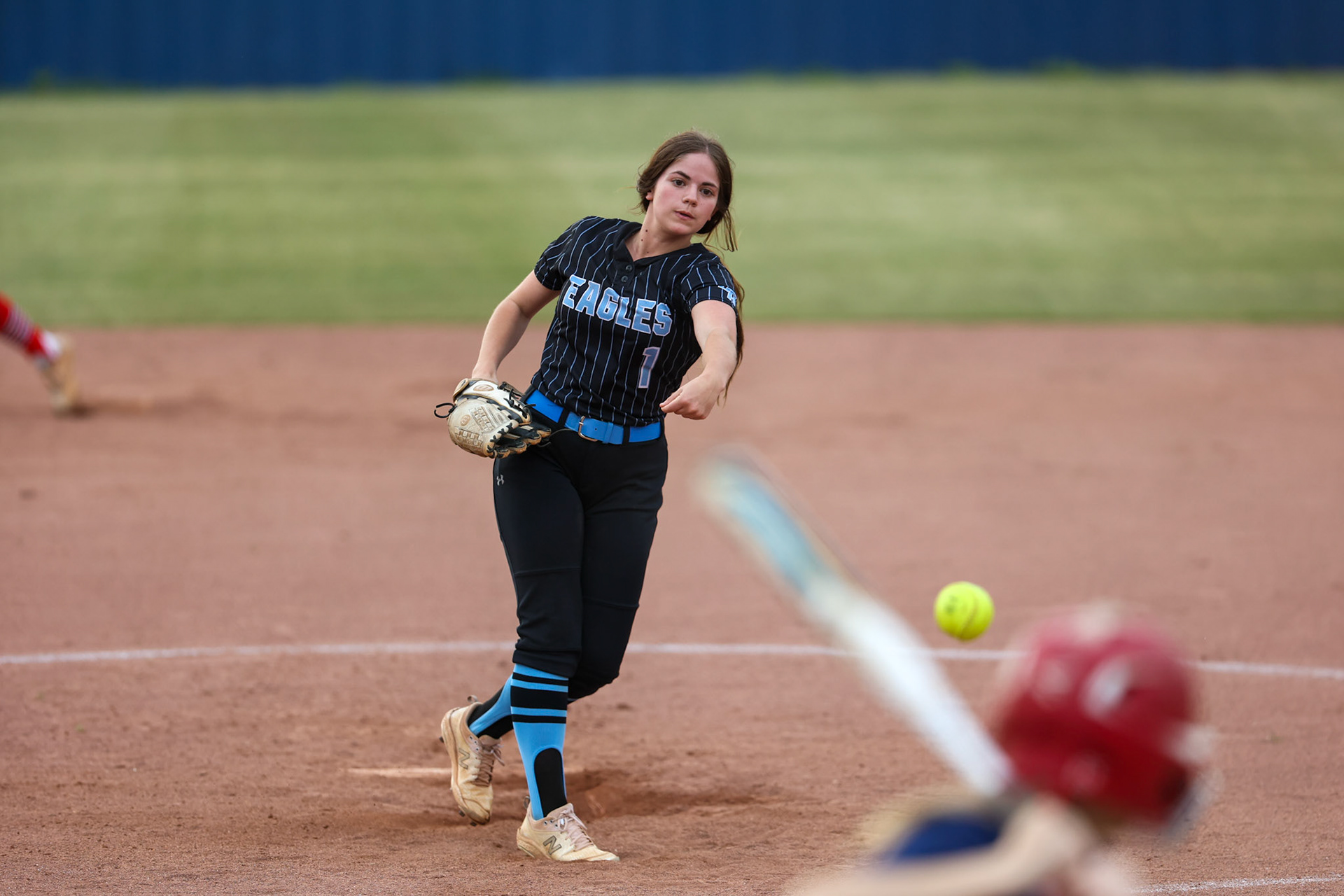 St. Benedict Softball vs Tipton Rosemark Academy at St. Benedict High School in Memphis, TN on May 3, 2022. (Ryan Beatty/SBA)
