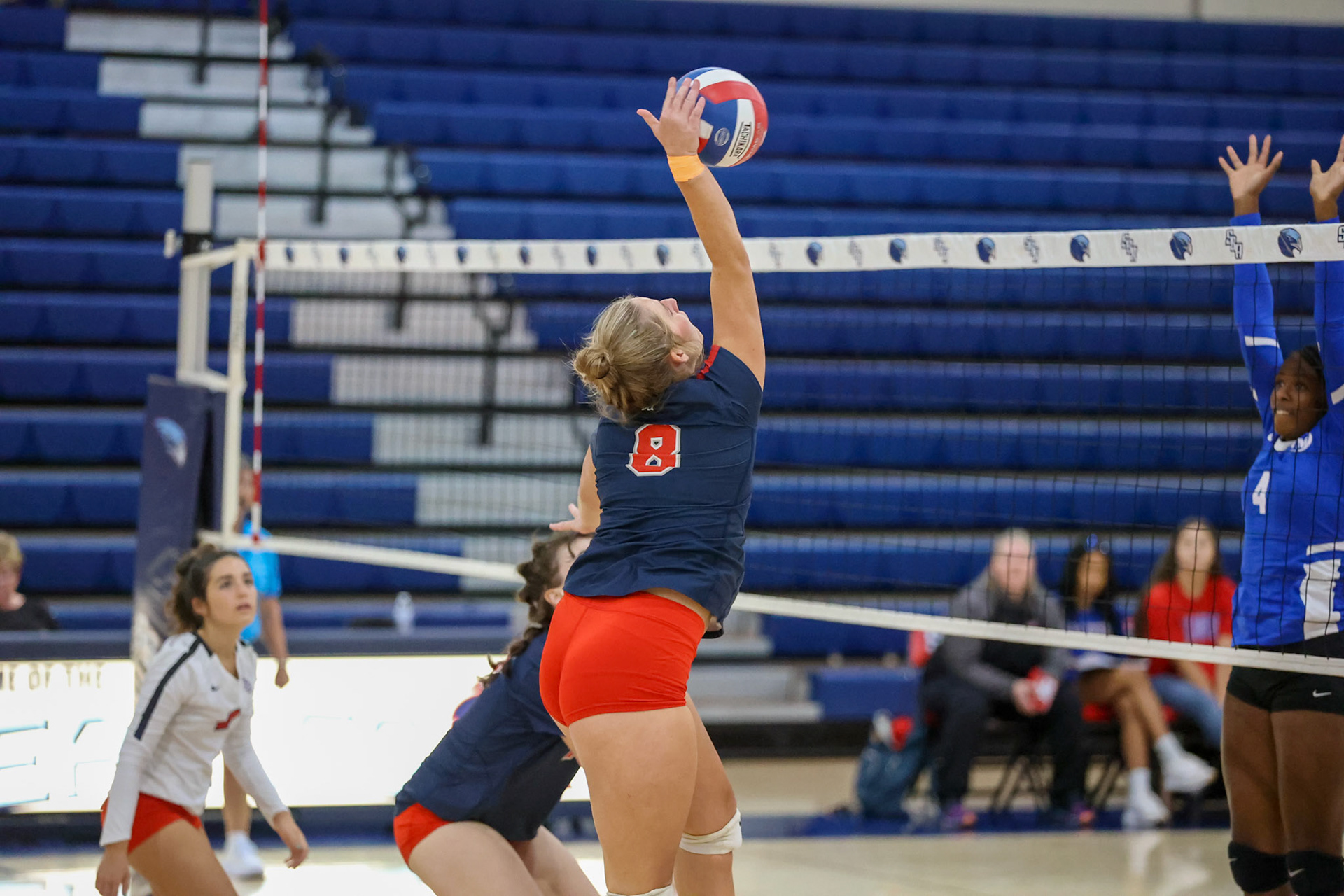 St. Benedict Volleyball vs West Memphis at St. Benedict on Monday, September 12, 2022. (Ryan Beatty/SBA)