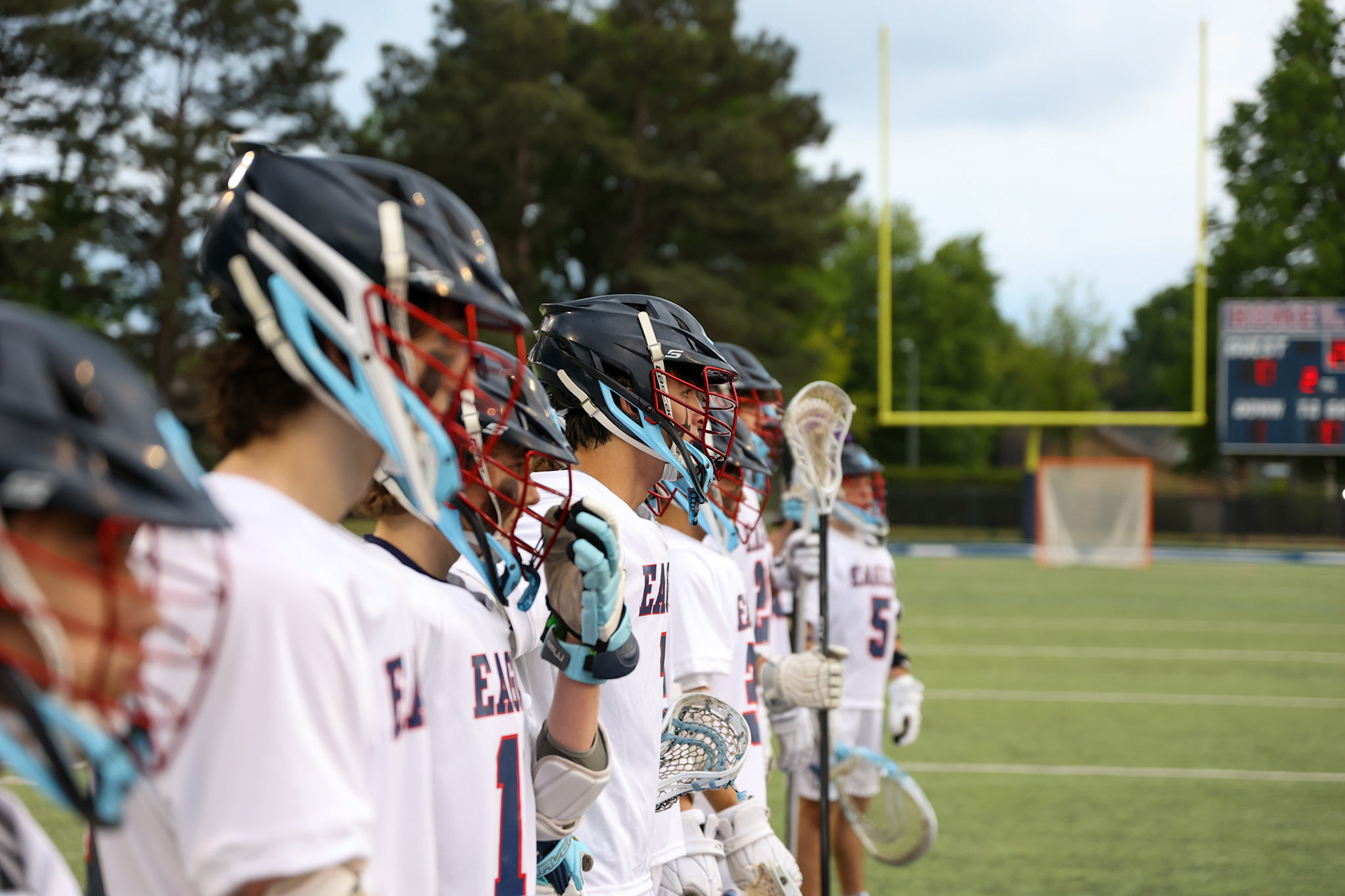 SBA Boys Lacrosse Senior Night (Ryan Beatty Photo)