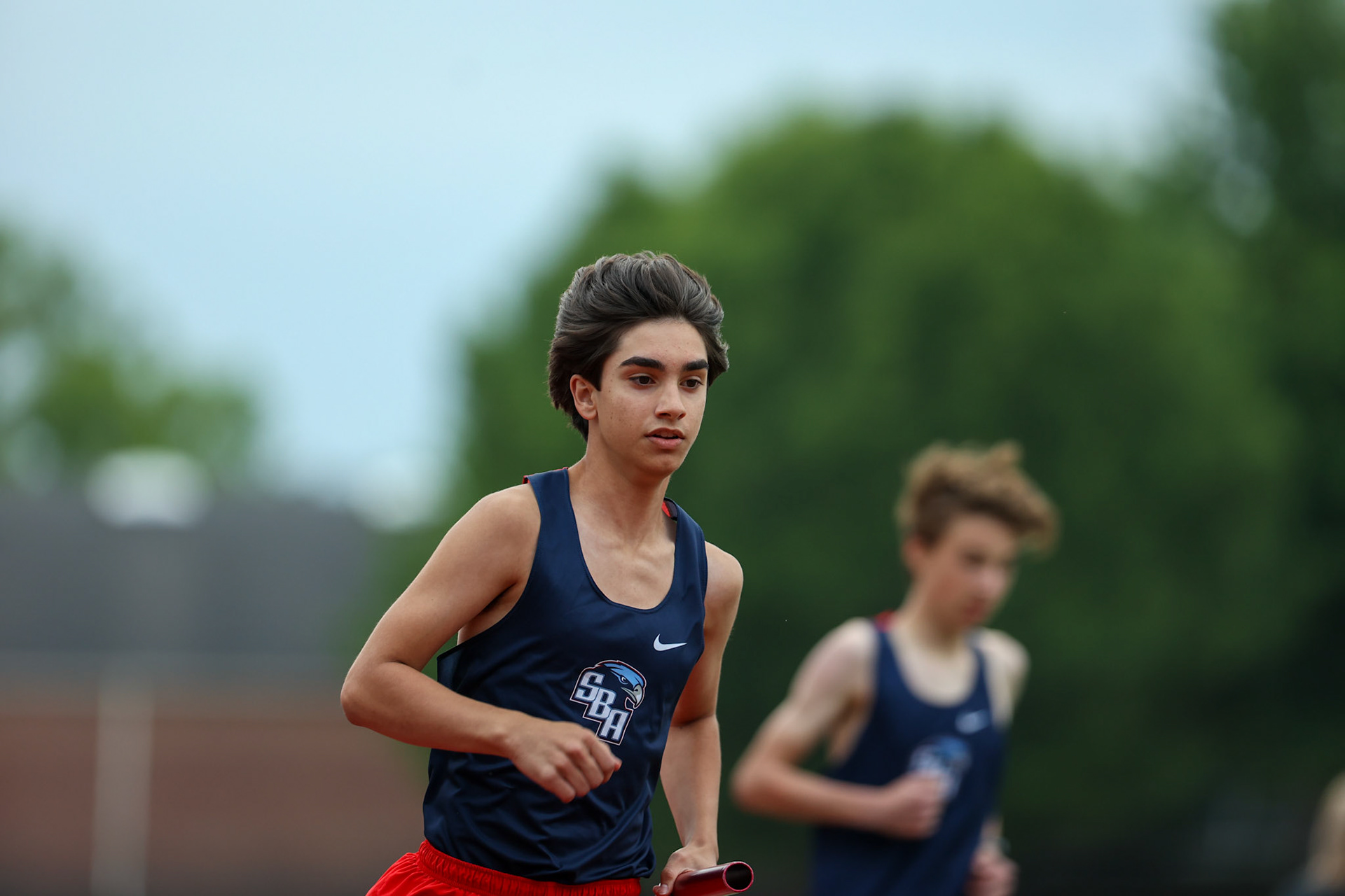 St. Benedict Track at Memphis University School in Memphis, TN on May 3, 2022. (Ryan Beatty/SBA)