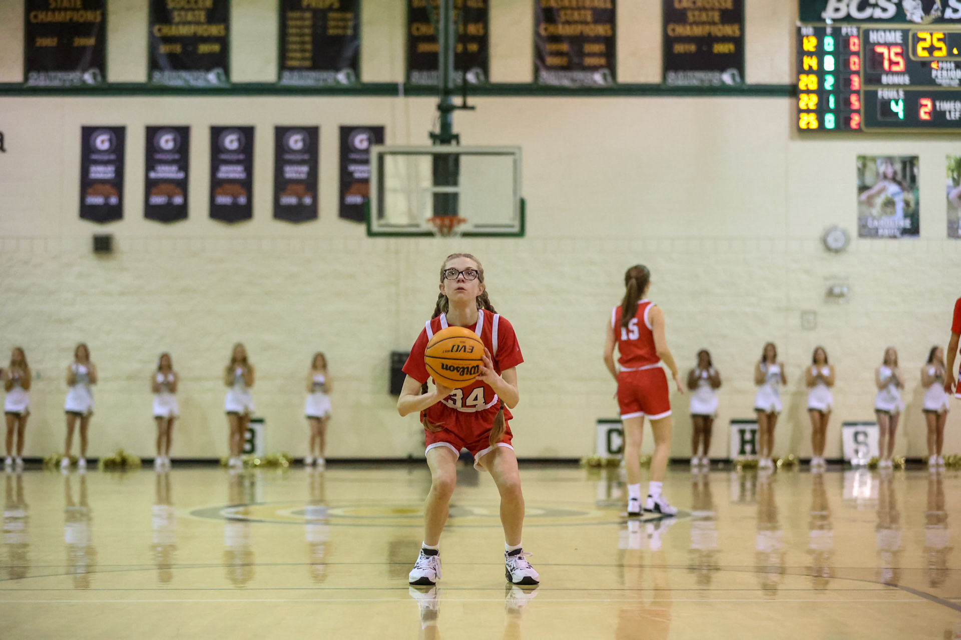 SBA Basketball at Briarcrest on Friday, Feb. 17, 2023. (Ryan Beatty Photo)