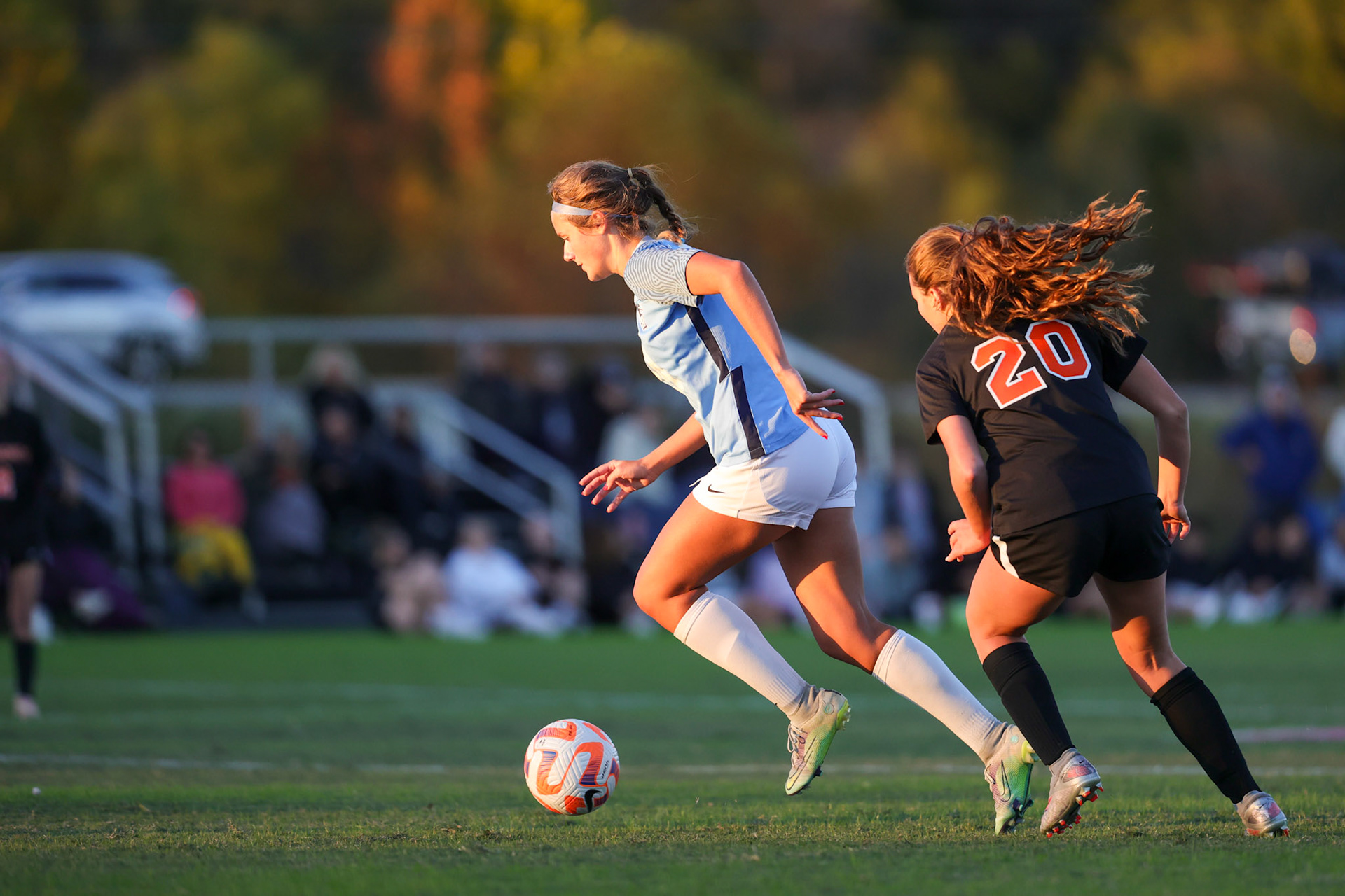 SBA Girl’s Soccer vs. Ensworth in the first round of the TSSAA State Tournament in Nashville, TN, on Oct. 17, 2022. (Ryan Beatty/SBA)