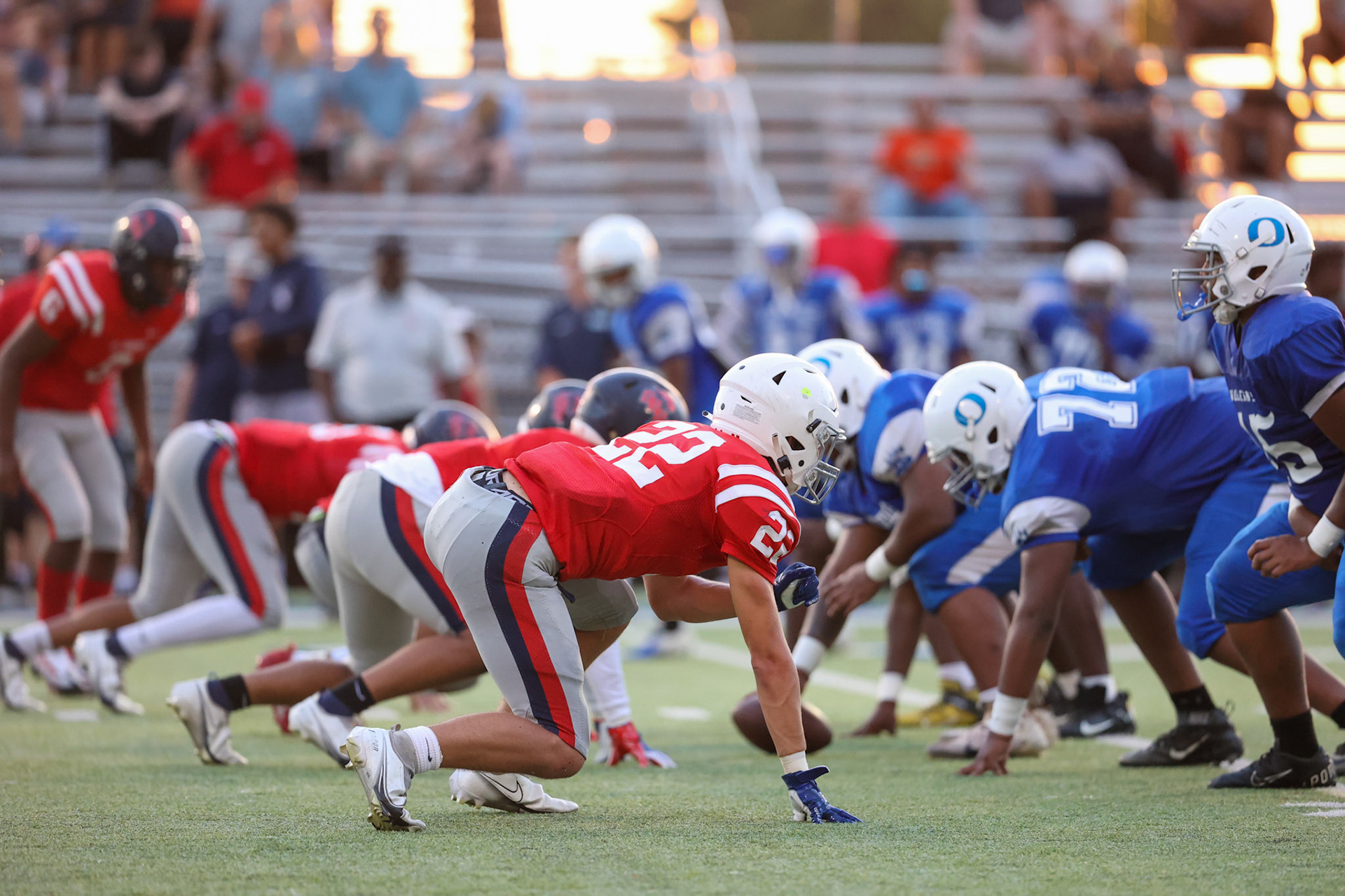 SBA Football Scrimmage on Friday, August 5, 2022 at St. Benedict at Auburndale in Memphis, TN. (Ryan Beatty/SBA)