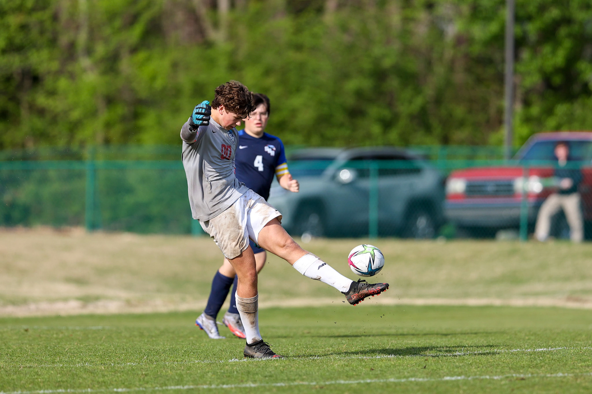 St. Benedict Soccer vs Briarcrest at St. Benedict at Auburndale High School in Memphis, TN on April 21, 2022. (Ryan Beatty/SBA)