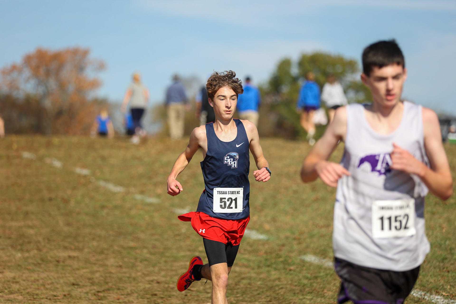 TSSAA Cross Country State Race on Nov. 3rd, 2022 in Hendersonville, TN. (Ryan Beatty/SBA)