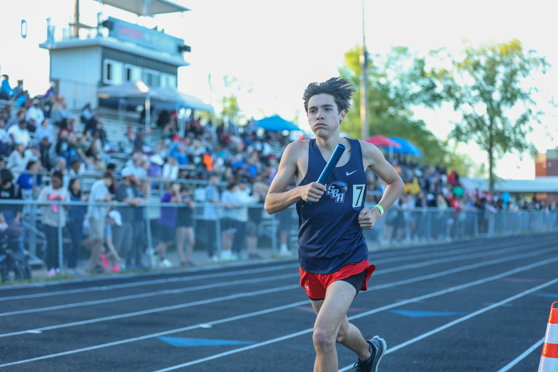 SBA Track at Houston Classic on Friday, April 14, 2023, at Houston High School in Memphis, TN. (Ryan Beatty Photo)