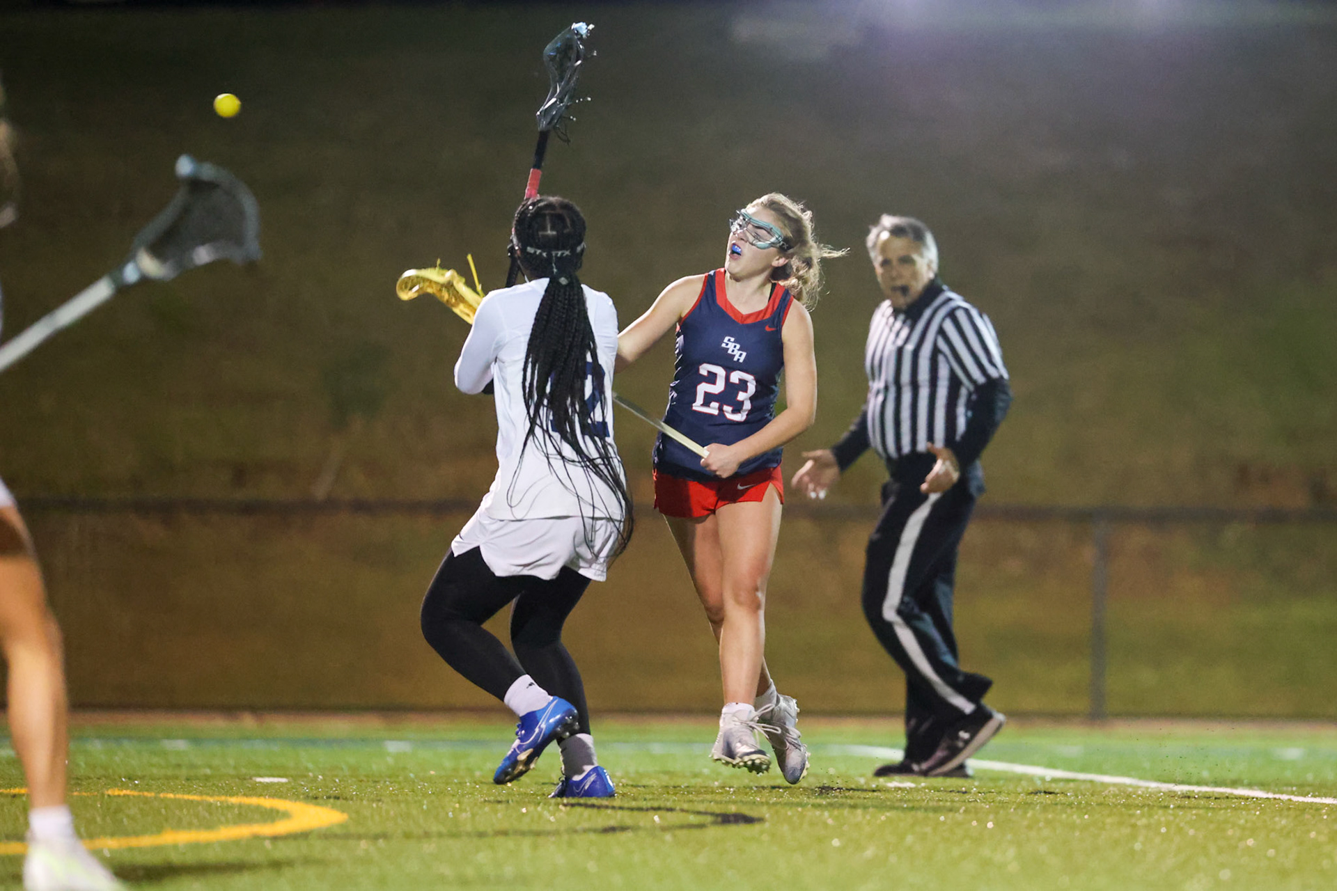 SBA Girls Lacrosse vs Lausanne on Wednesday, March 8, 2023. (Ryan Beatty Photo)
