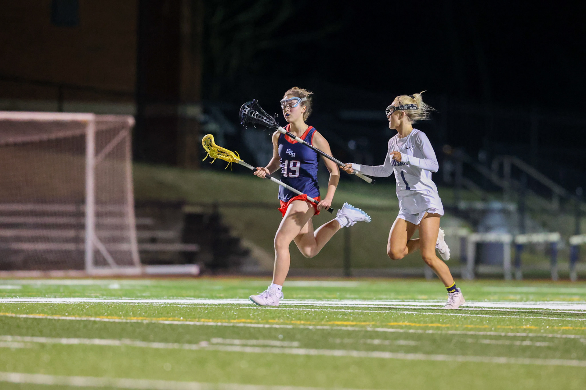 SBA Girls Lacrosse vs Lausanne on Wednesday, March 8, 2023. (Ryan Beatty Photo)