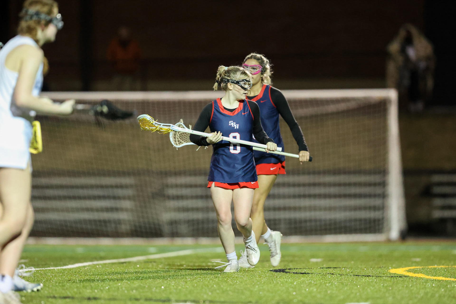 SBA Girls Lacrosse vs Lausanne on Wednesday, March 8, 2023. (Ryan Beatty Photo)
