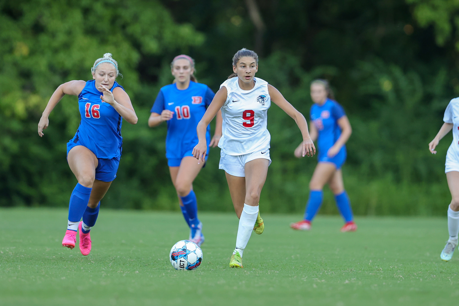 SBA Soccer vs Bartlett at Bartlett High School on Thursday, August 18, 2022. (Ryan Beatty/SBA)