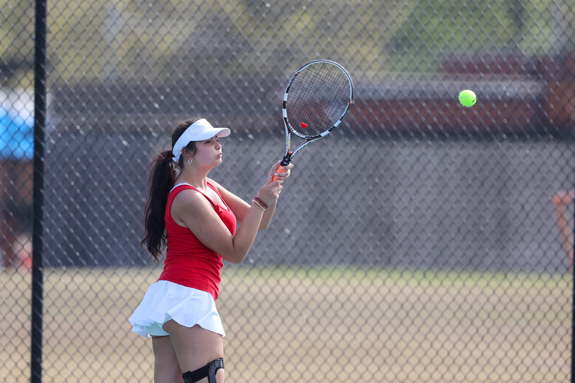 St. Benedict Tennis vs St. Mary’s on April 5, 2022 at St. Benedict at Auburndale High School in Memphis, TN. (Ryan Beatty/SBA)