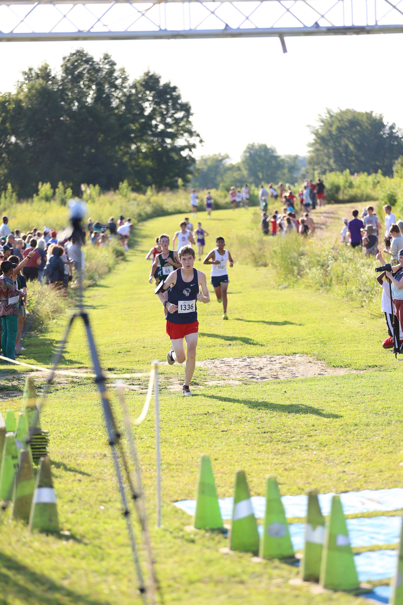 St. Benedict Cross Country MYA Meet 1 at Shelby Farms on Wednesday, September 14, 2022. (Ryan Beatty/SBA)