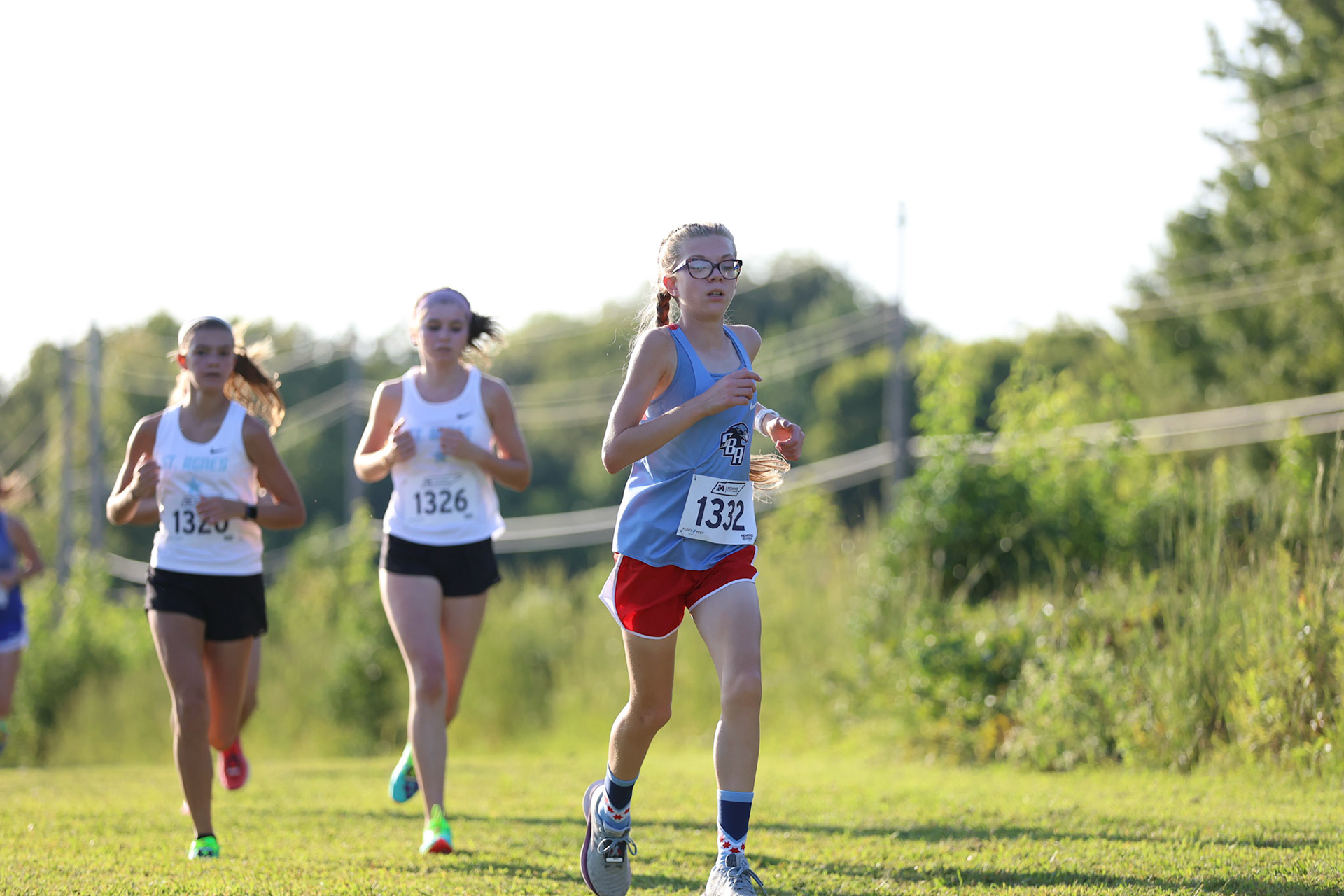 St. Benedict Cross Country MYA Meet 1 at Shelby Farms on Wednesday, September 14, 2022. (Ryan Beatty/SBA)