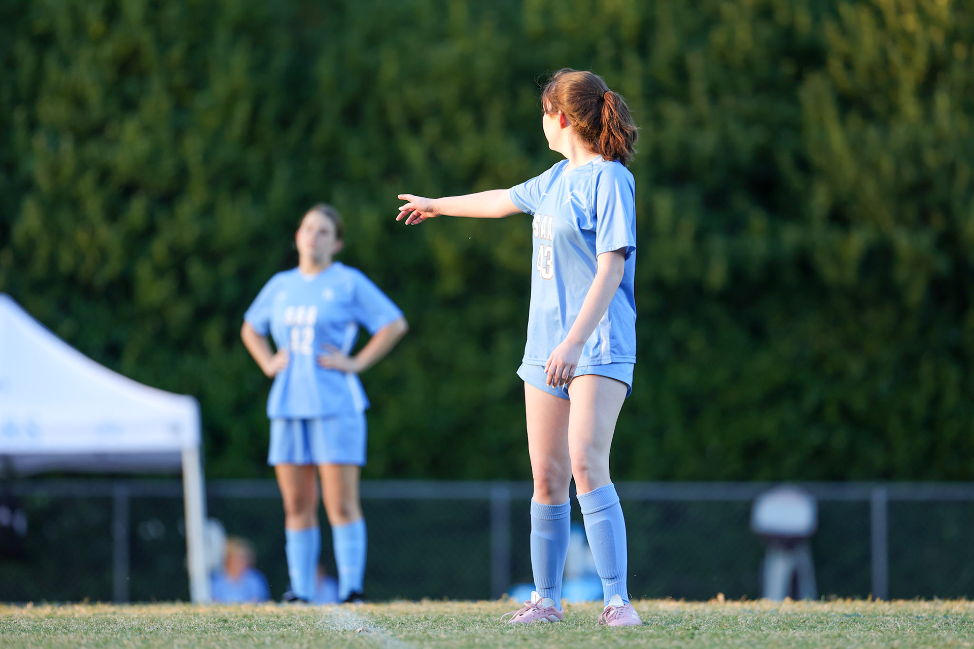 SBA Soccer vs St. Agnes at St. Agnes Academy in Memphis, TN on October 3, 2022. (Ryan Beatty)