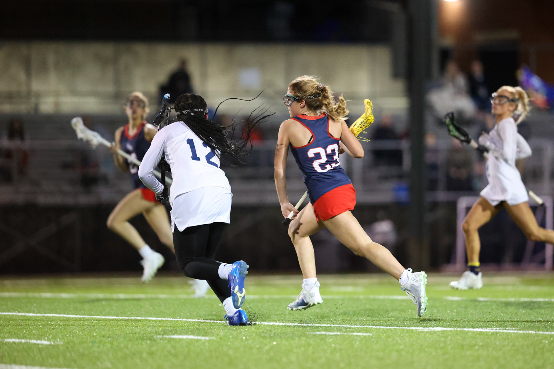 SBA Girls Lacrosse vs Lausanne on Wednesday, March 8, 2023. (Ryan Beatty Photo)