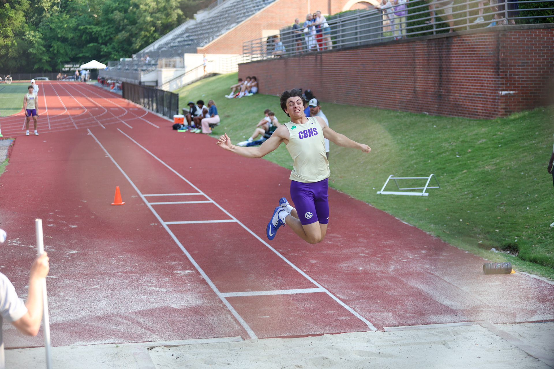 St. Benedict Track at MUS Region Meet on May 11, 2022. (Ryan Beatty/SBA)