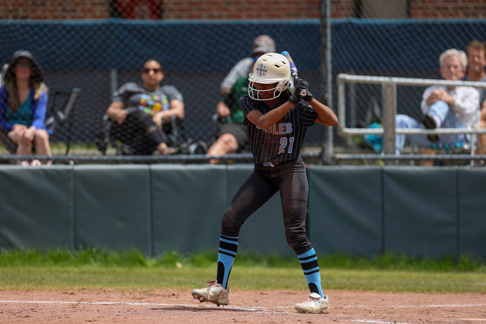 St. Benedict Softball vs Briarcrest at St. Benedict at Auburndale High School on April 23, 2022.  (Ryan Beatty/SBA)