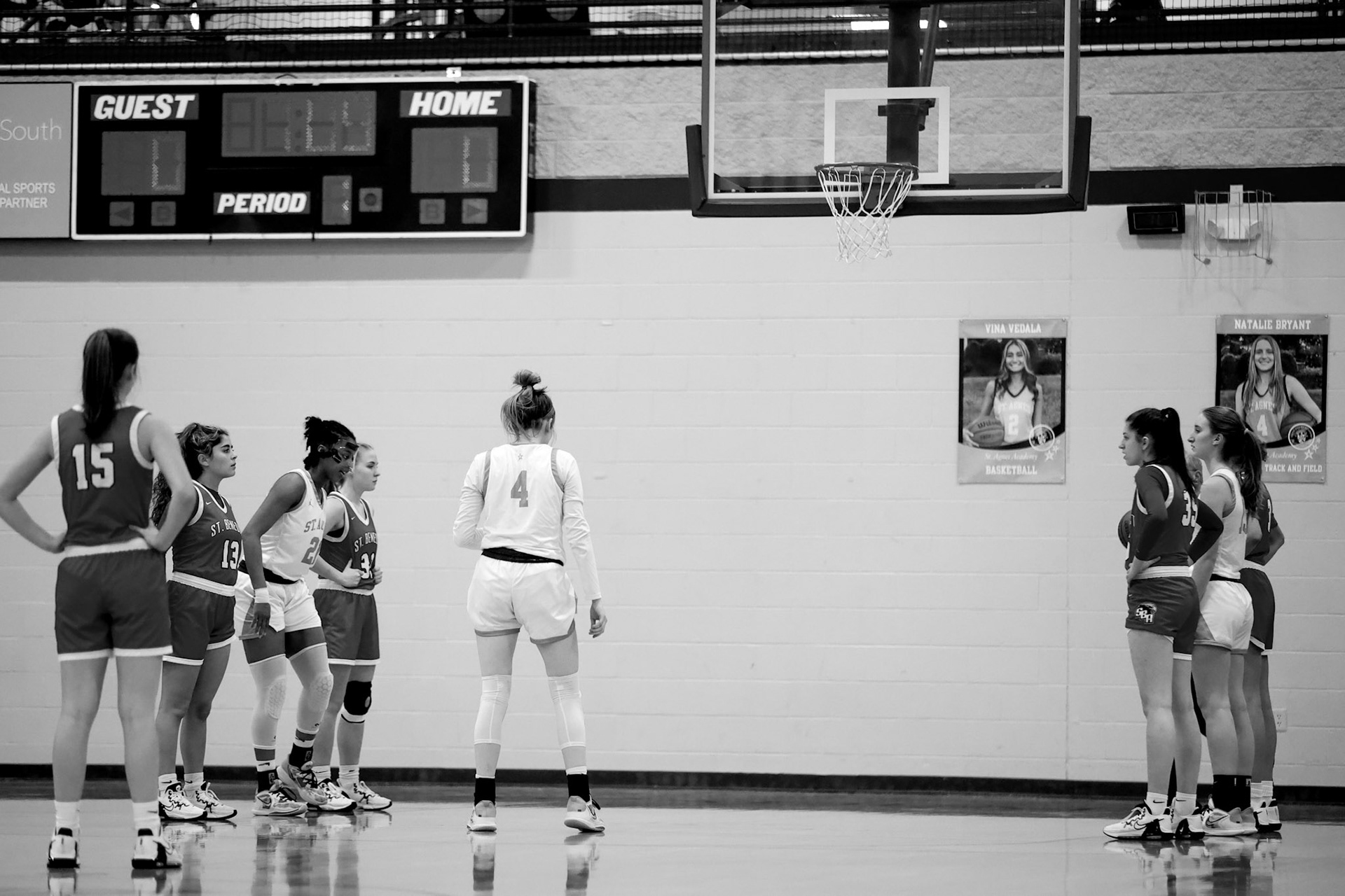 SBA Girls Basketball vs St. Agnes on Monday, January 23, 2022. (Ryan Beatty Photo)