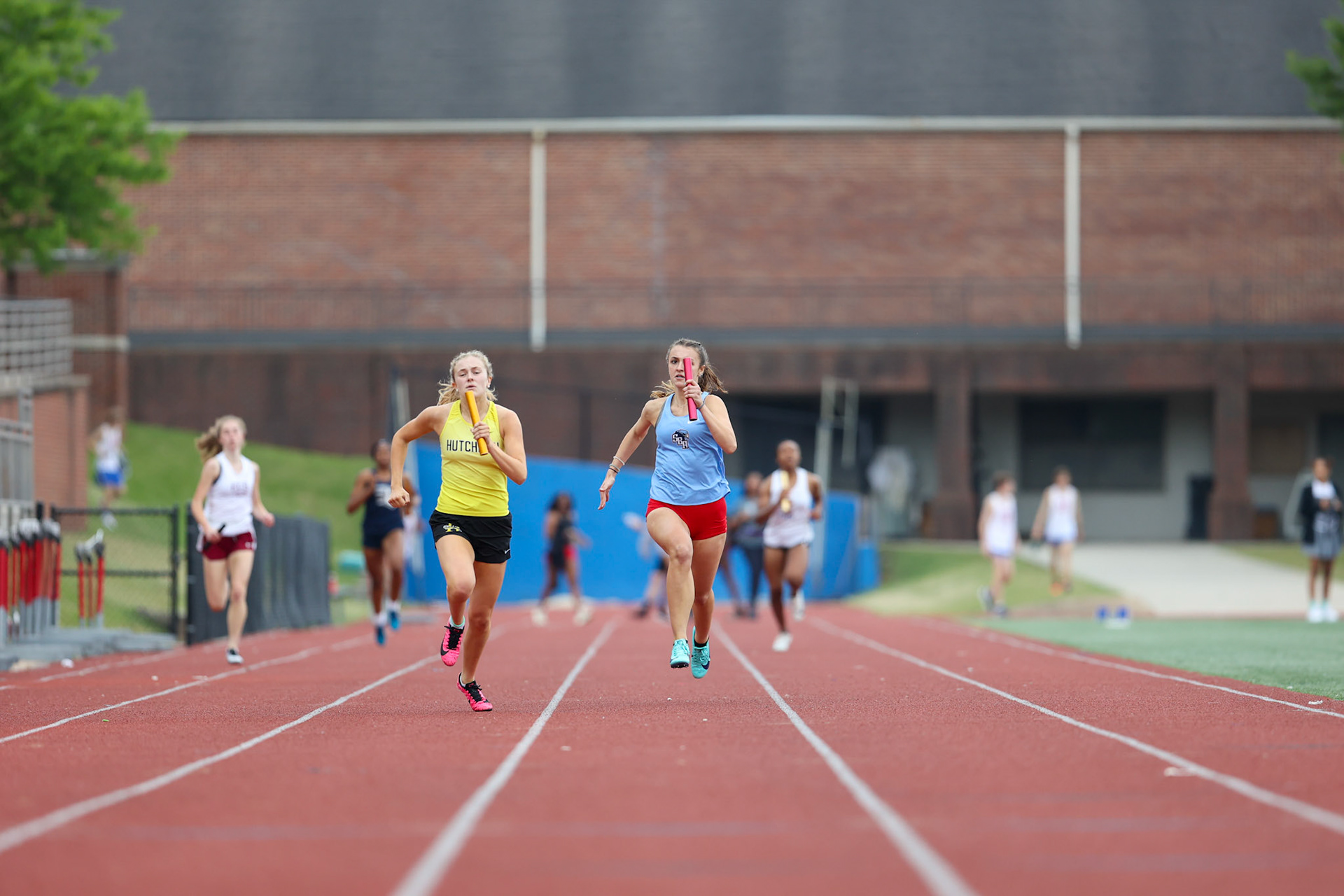 St. Benedict Track at Memphis University School in Memphis, TN on May 3, 2022. (Ryan Beatty/SBA)