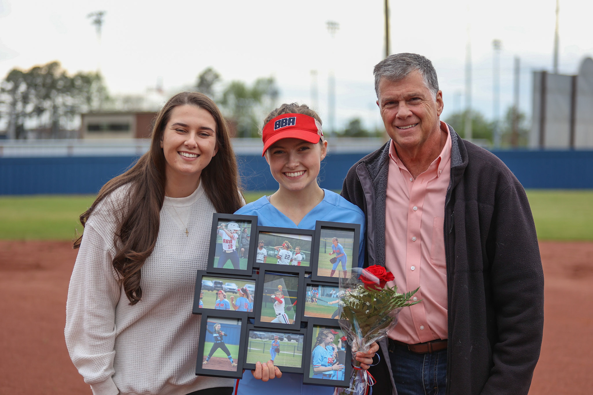 St. Benedict Softball vs Millington on Senior Night at St. Benedict at Auburndale in Memphis, TN on April 20, 2022. (Ryan Beatty/SBA)