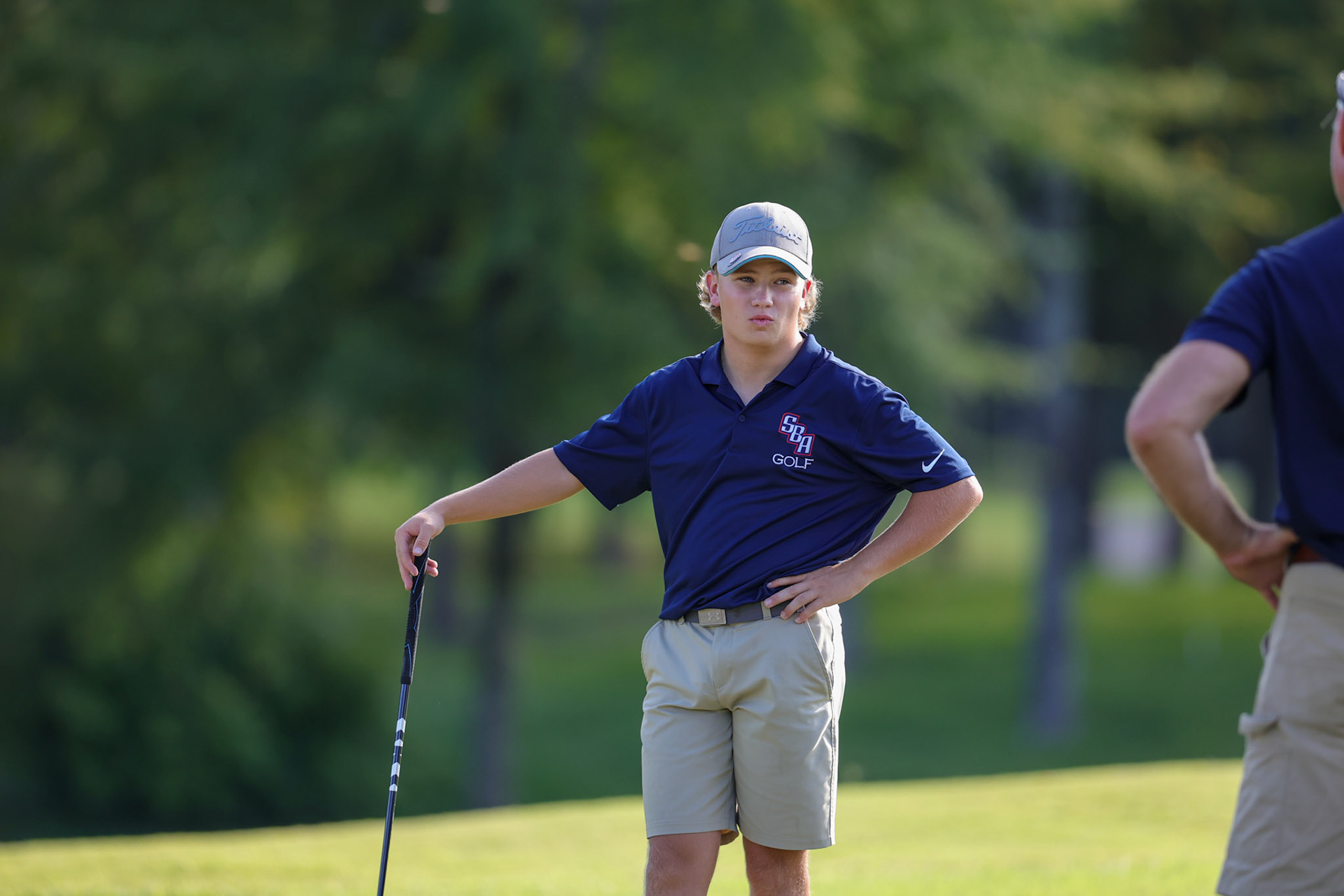 St. Benedict Boys Golf at Colonial on August 30, 2022. (Ryan Beatty/SBA)