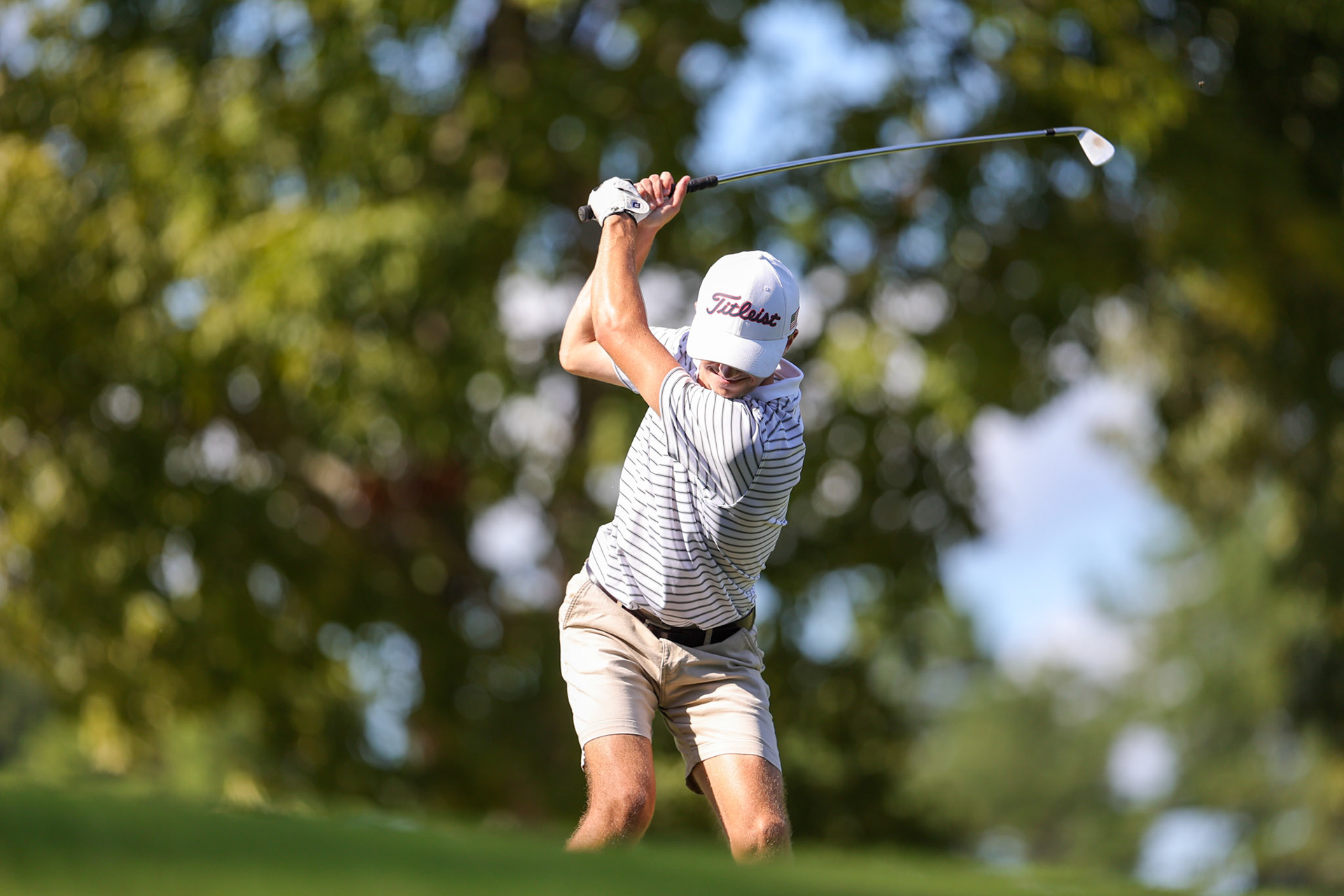 St. Benedict Boys Golf at Colonial on August 30, 2022. (Ryan Beatty/SBA)