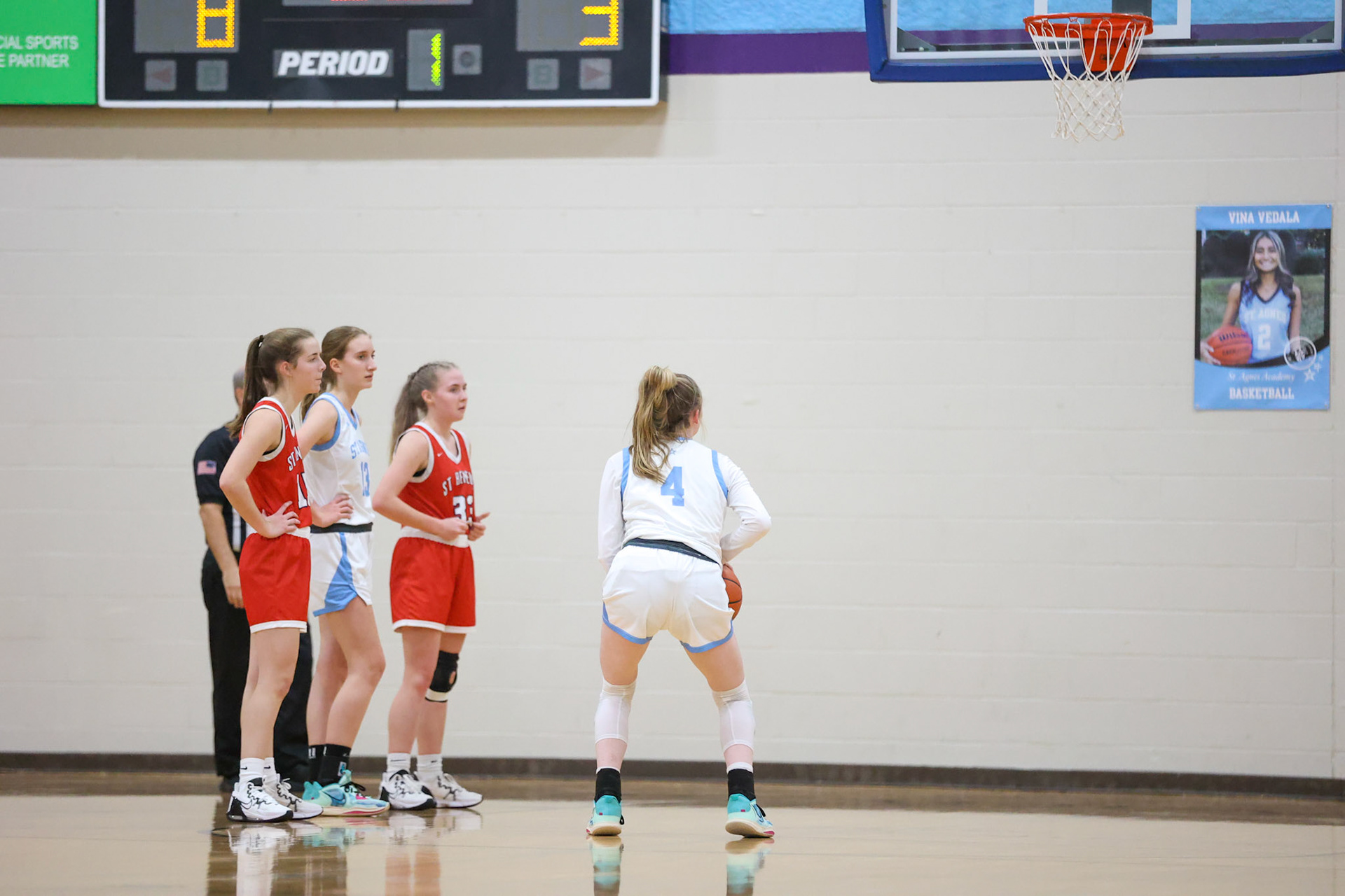 SBA Girls Basketball vs St. Agnes on Monday, January 23, 2022. (Ryan Beatty Photo)