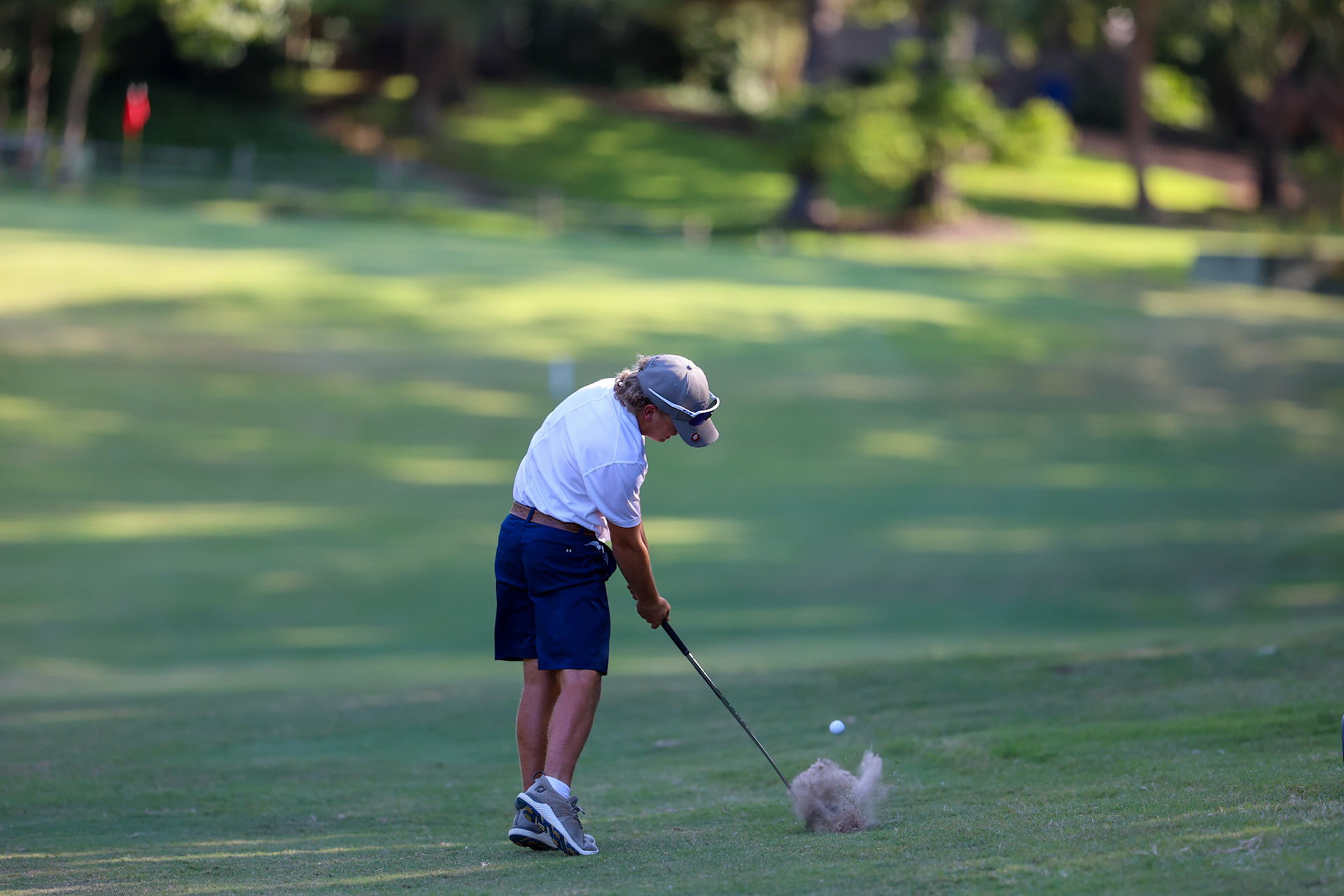 St. Benedict Boys Golf vs Briarcrest at the Lakeland Golf Club on Thursday, September 15, 2022. (Ryan Beatty/SBA)