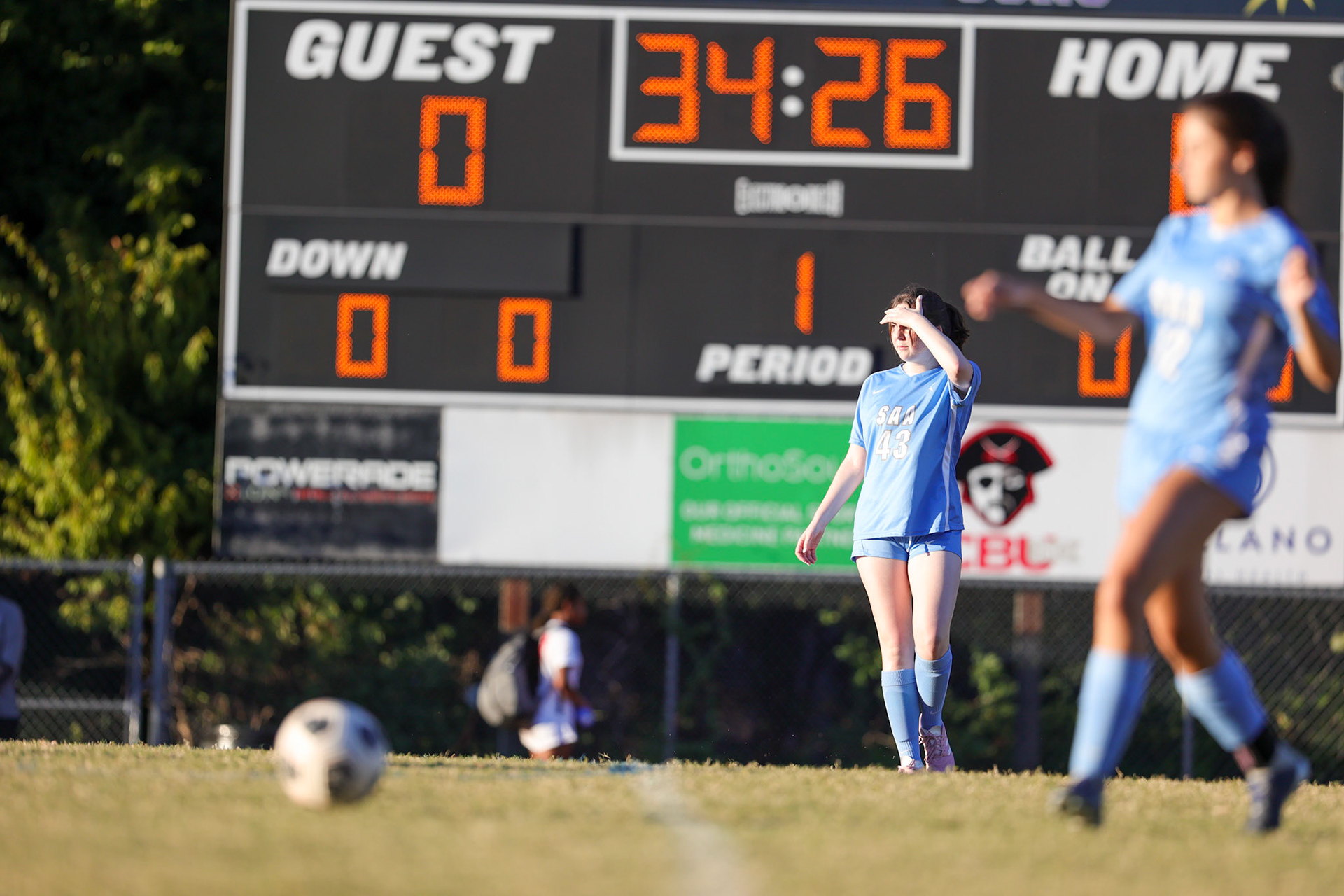 SBA Soccer vs St. Agnes at St. Agnes Academy in Memphis, TN on October 3, 2022. (Ryan Beatty)