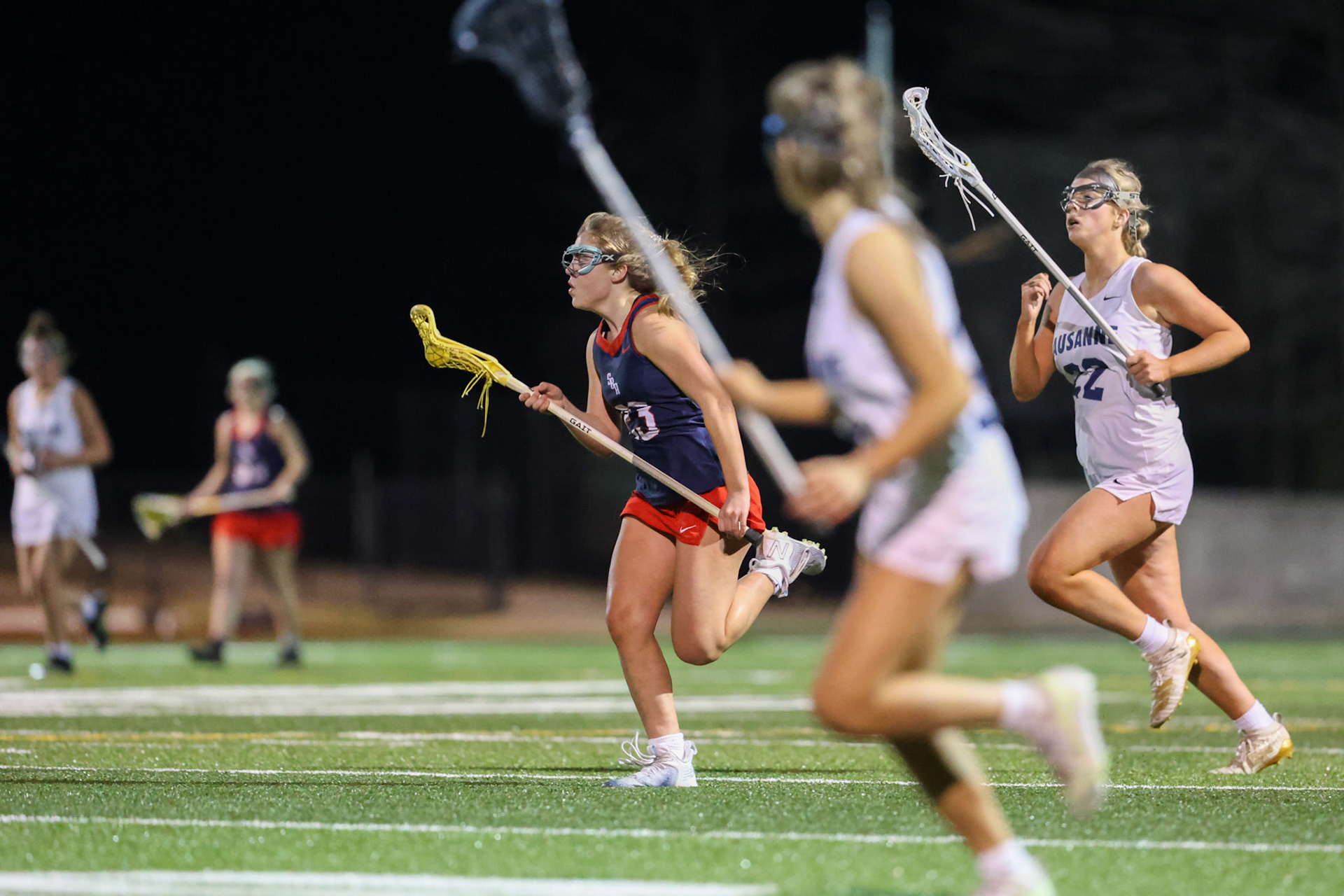 SBA Girls Lacrosse vs Lausanne on Wednesday, March 8, 2023. (Ryan Beatty Photo)