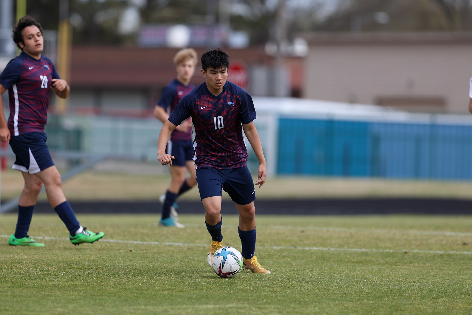 St. Benedict Soccer vs Millington on April 7, 2022 at St. Benedict At Auburndale High School in Memphis, TN. (Ryan Beatty/SBA)
