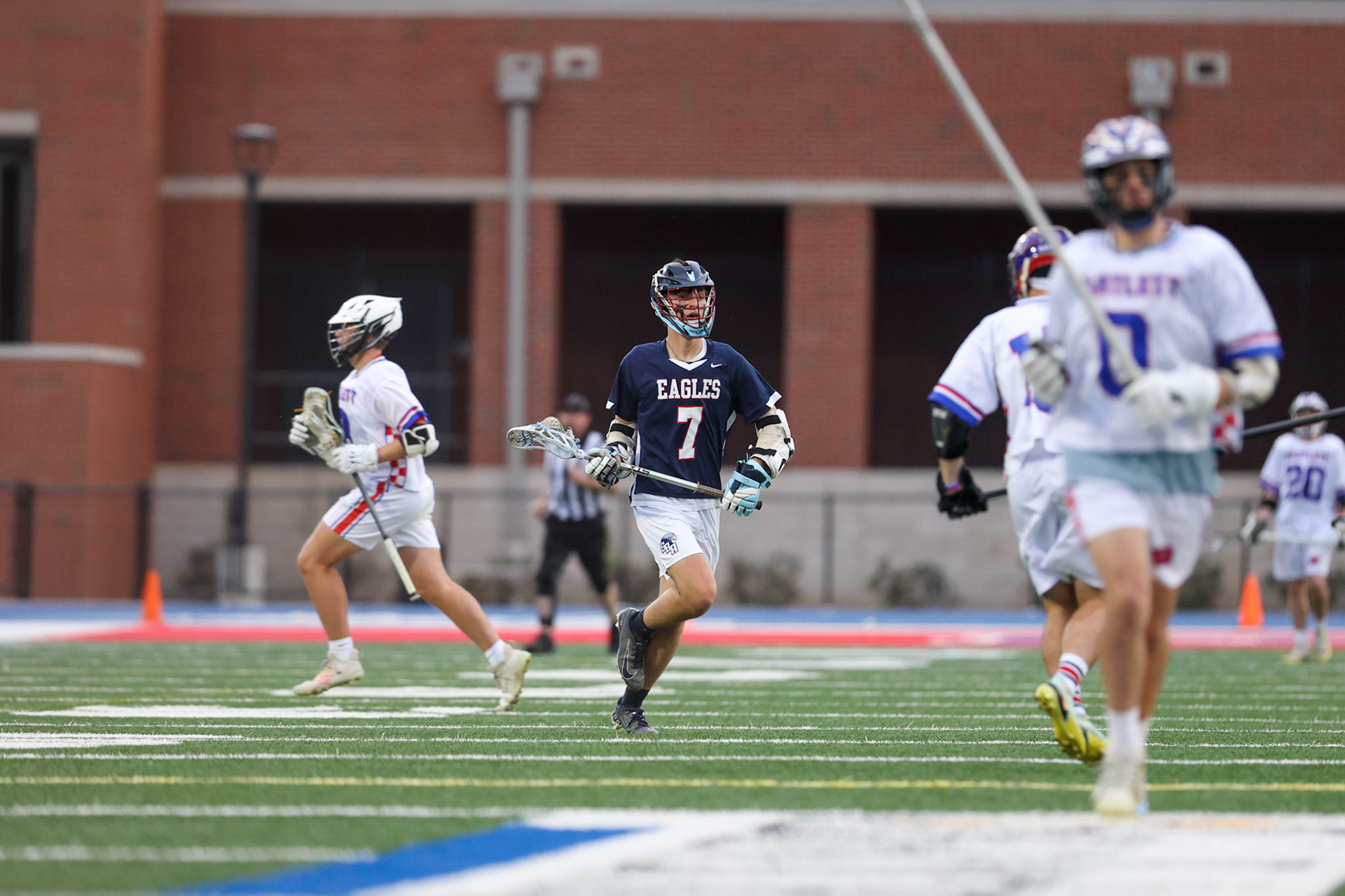 Boys Lacrosse vs Bartlett. (Ryan Beatty Photo)