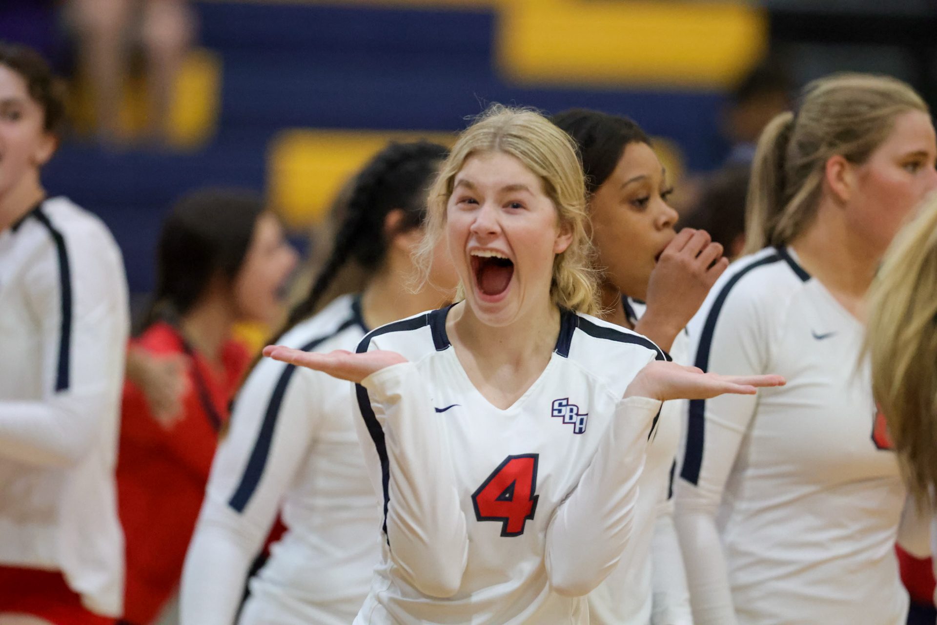 SBA Volleyball vs Lausanne on Wednesday, August 17, 2022. (Ryan Beatty/SBA)