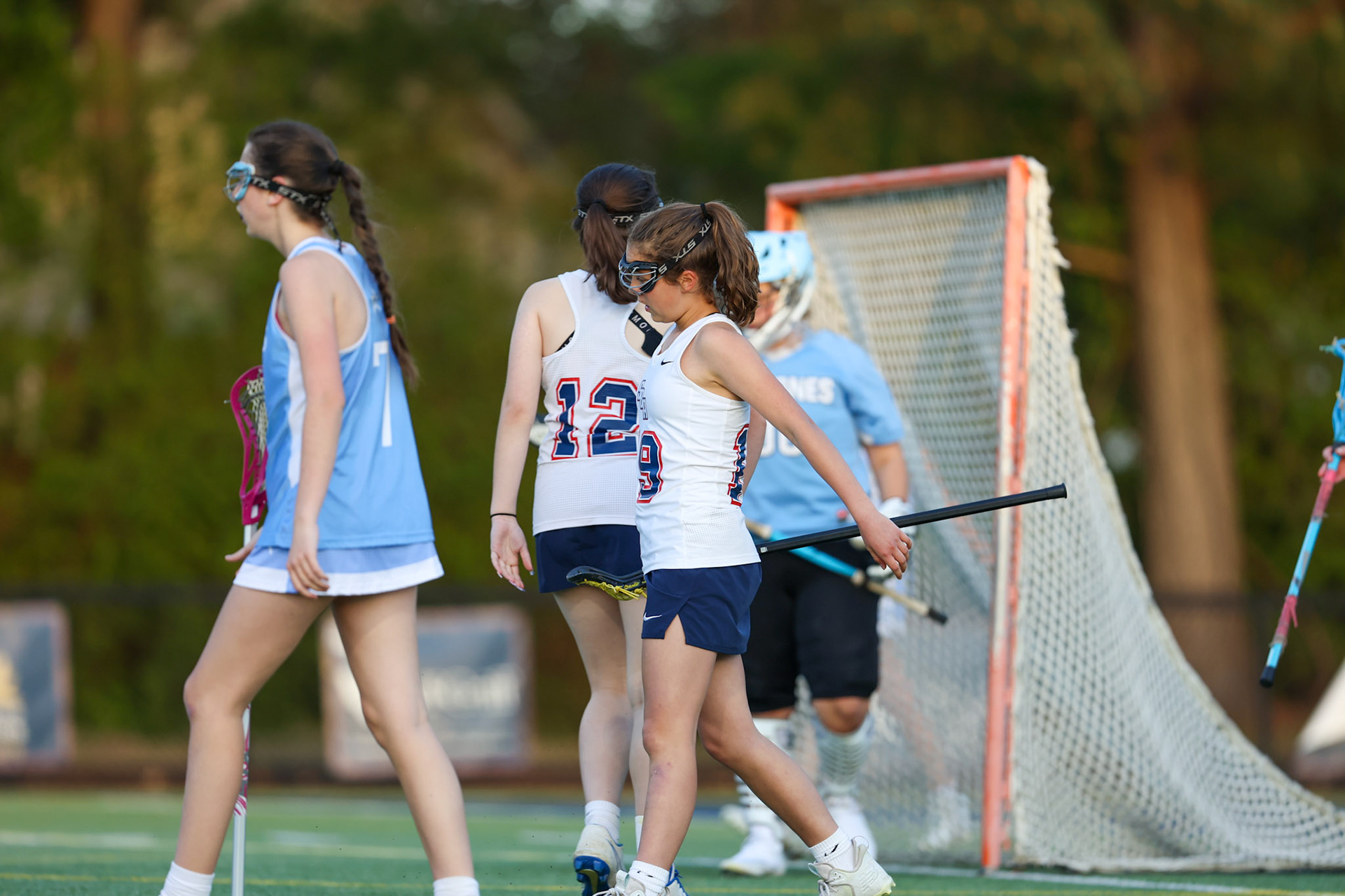 St. Benedict Girls Lacrosse vs St. Agnes on Senior Night at St. Benedict at Auburndale in Memphis, TN on April 19, 2022. (Ryan Beatty/SBA)