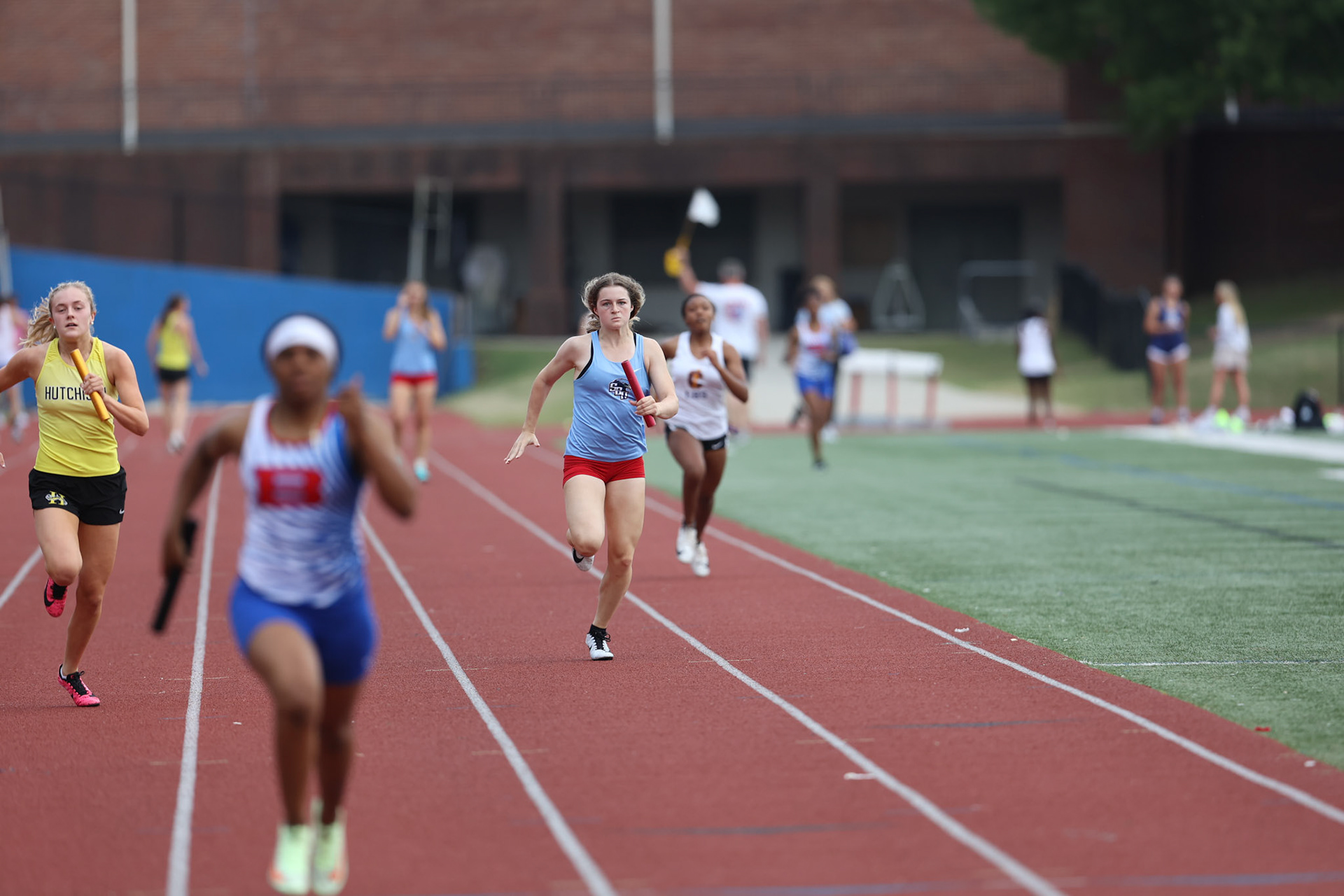 St. Benedict Track at Memphis University School in Memphis, TN on May 3, 2022. (Ryan Beatty/SBA)