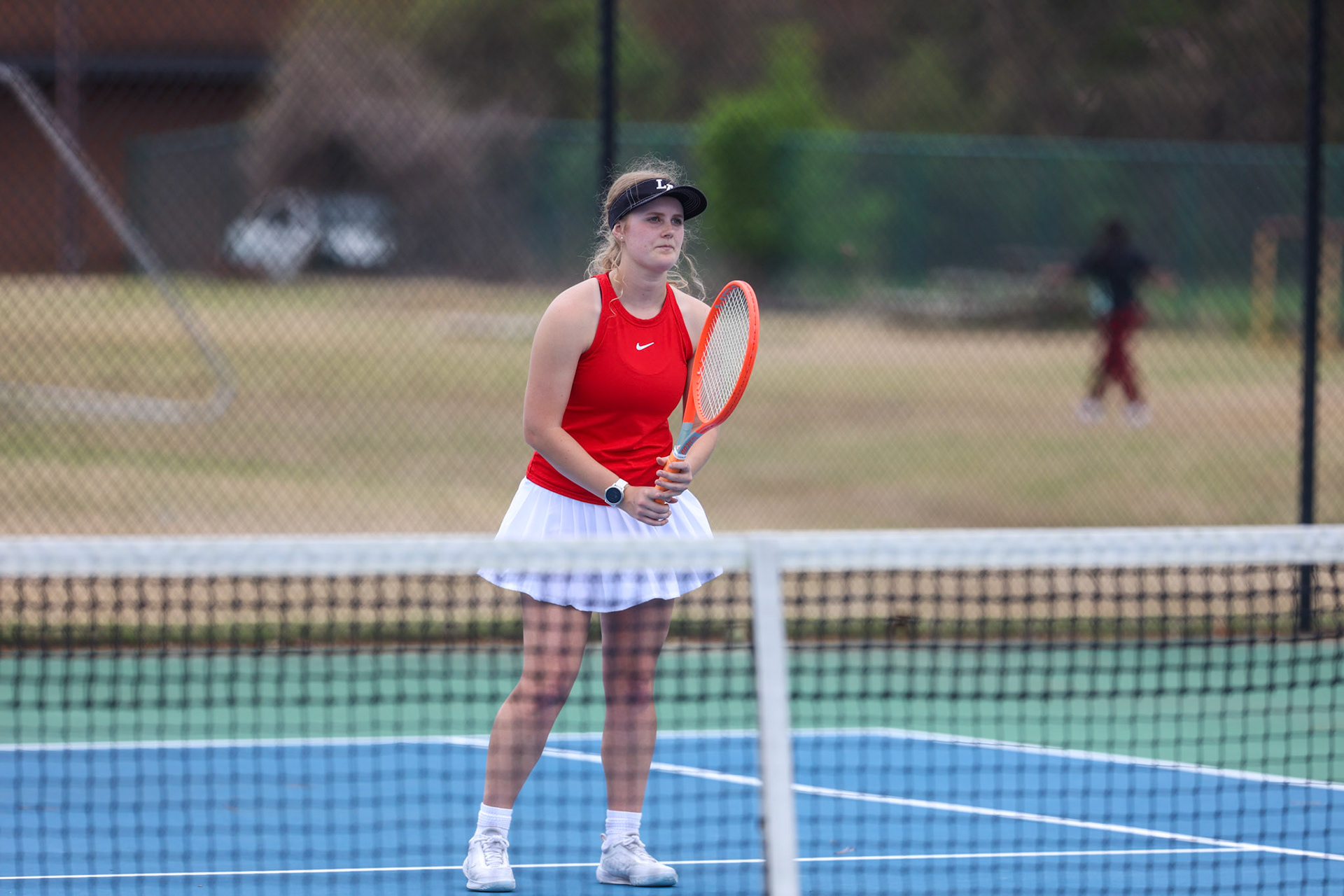 SBA Tennis vs Briacrest on Monday, April 3, 2023. (Ryan Beatty Photo)