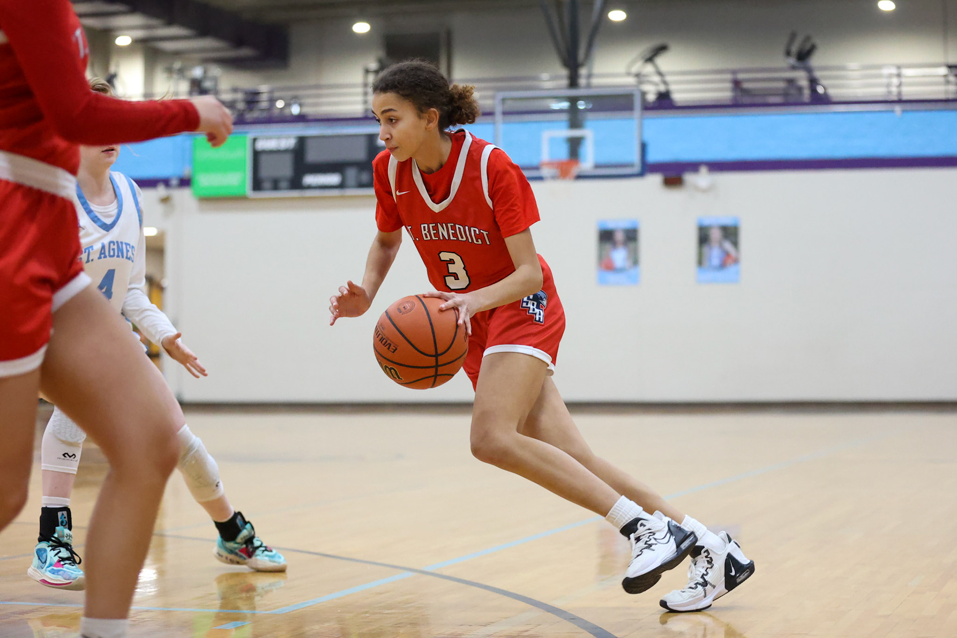 SBA Girls Basketball vs St. Agnes on Monday, January 23, 2022. (Ryan Beatty Photo)