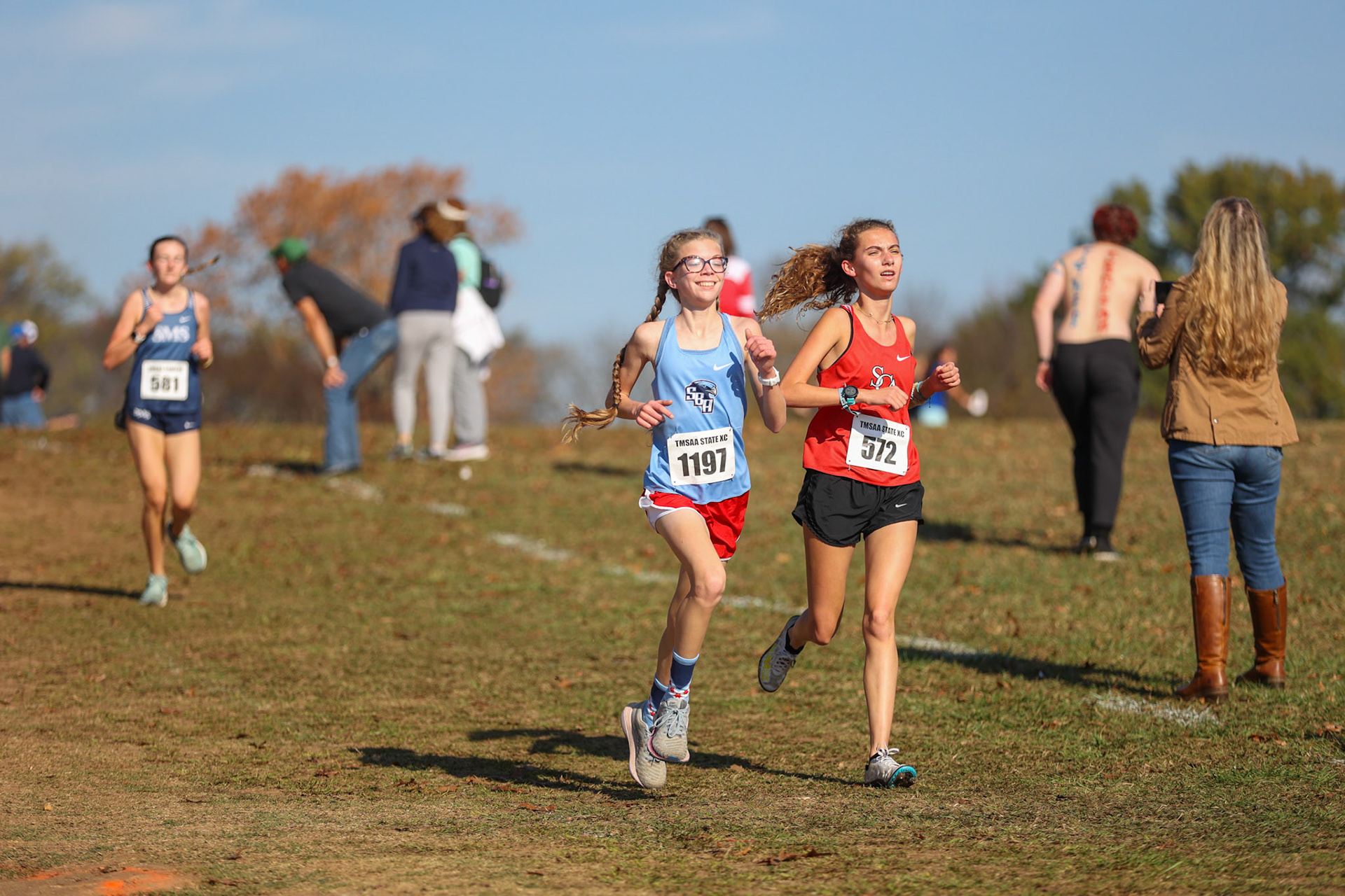 TSSAA Cross Country State Race on Nov. 3rd, 2022 in Hendersonville, TN. (Ryan Beatty/SBA)