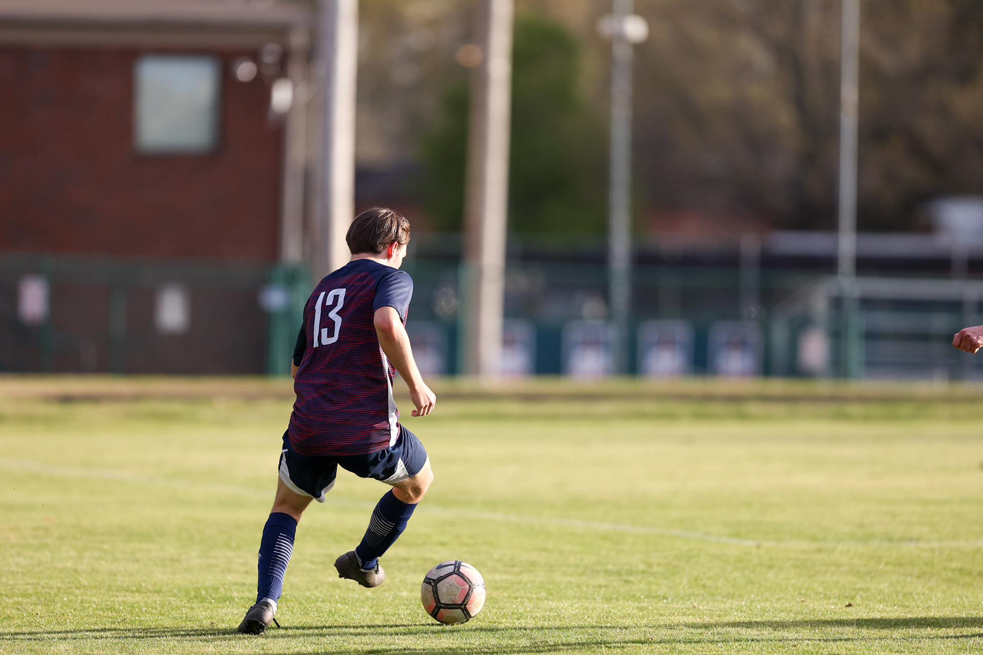 St. Benedict Soccer vs Millington on April 7, 2022 at St. Benedict At Auburndale High School in Memphis, TN. (Ryan Beatty/SBA)
